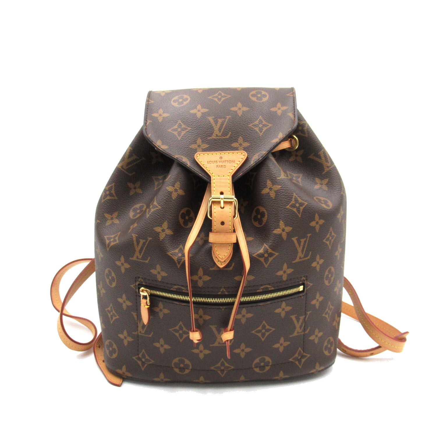LOUIS VUITTON 【激減優惠】Monogram Montsouri背包啡色