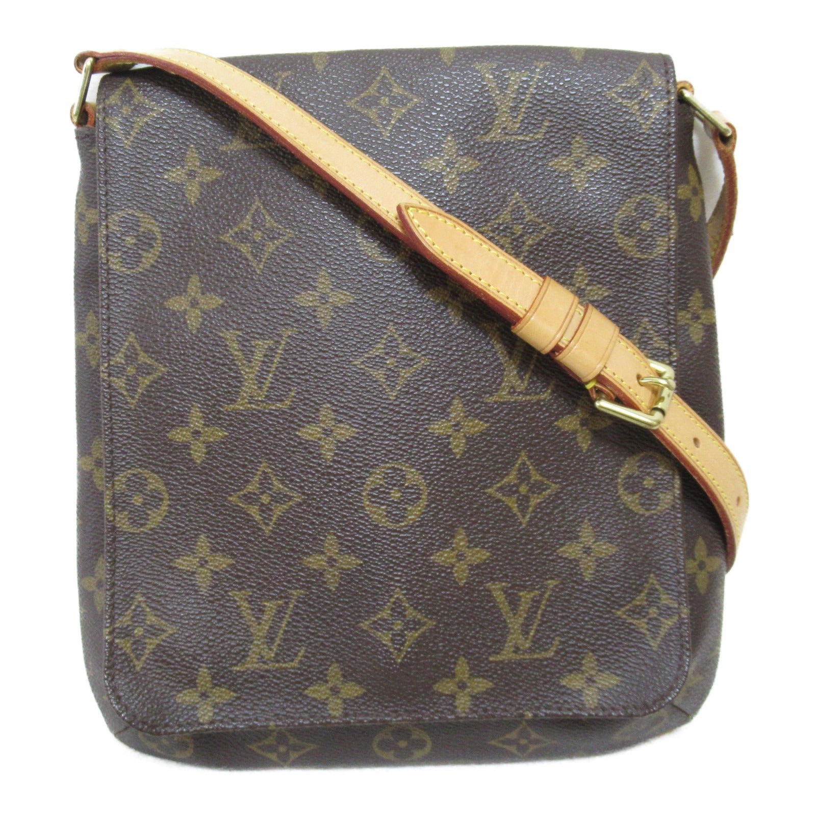 LOUIS VUITTON 【激減優惠】Monogram Musette Salsa金扣肩背袋啡色