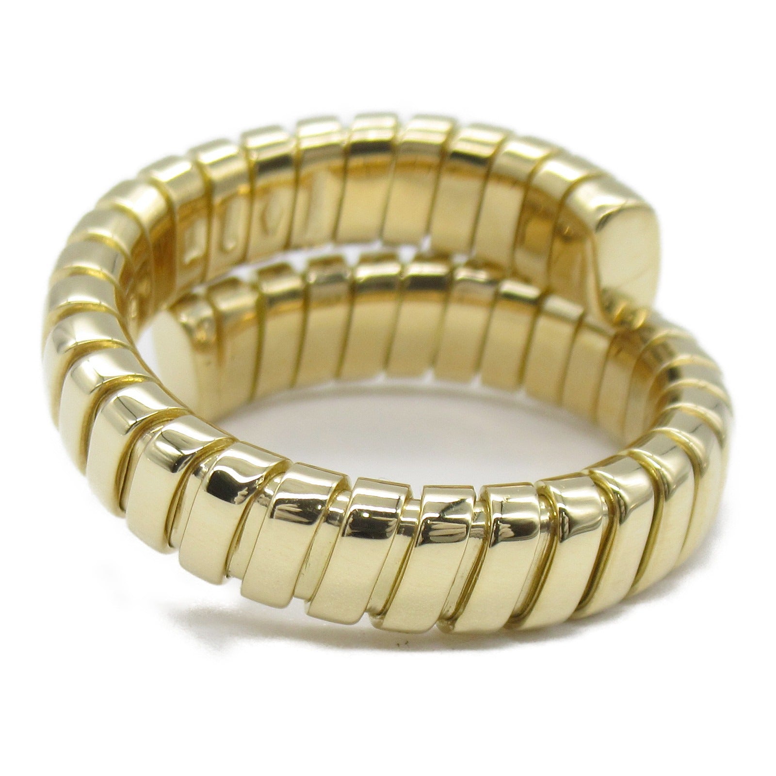 BVLGARI 【激減優惠】18K黃金Tubogas Ring戒指US#7.5