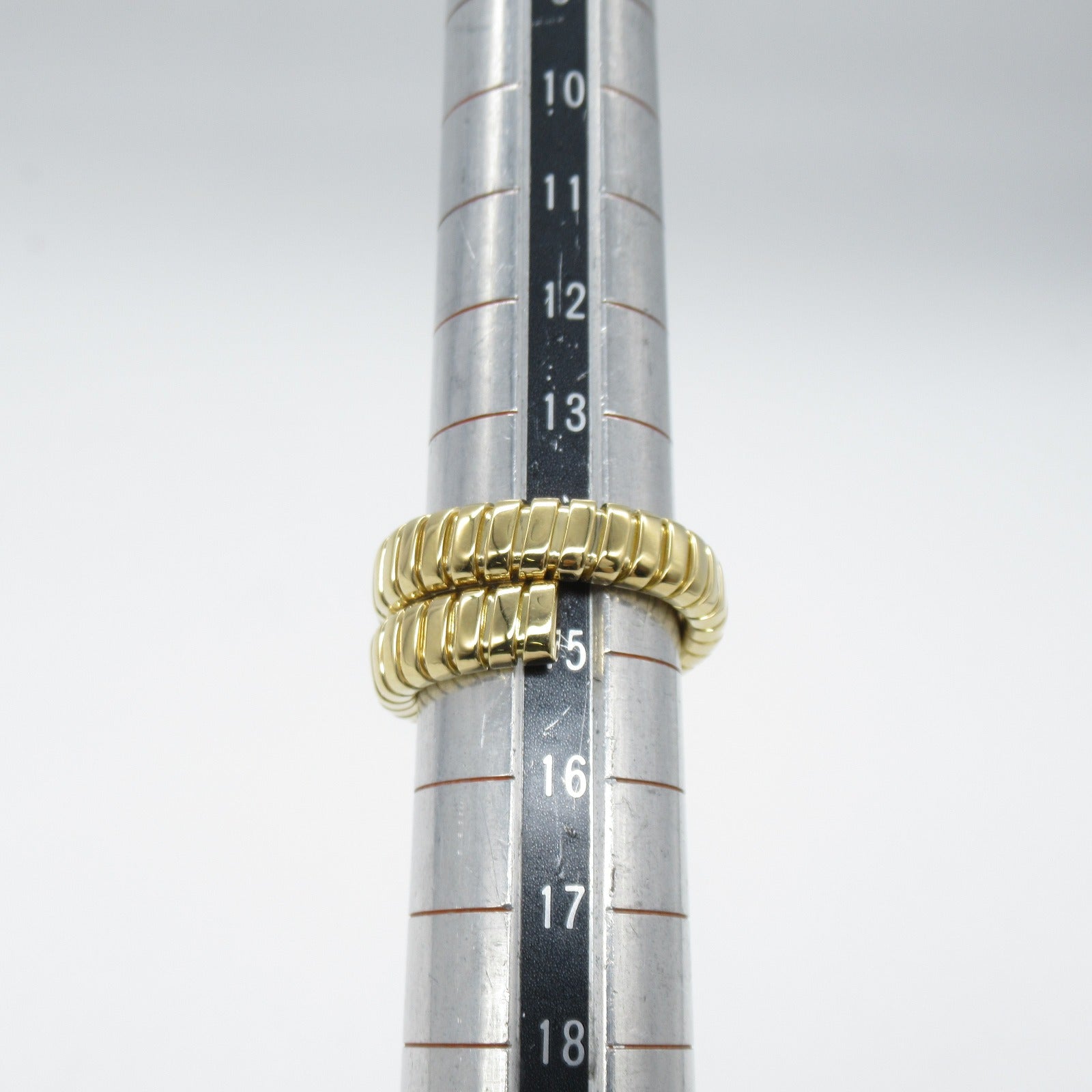 BVLGARI 【激減優惠】18K黃金Tubogas Ring戒指US#7.5