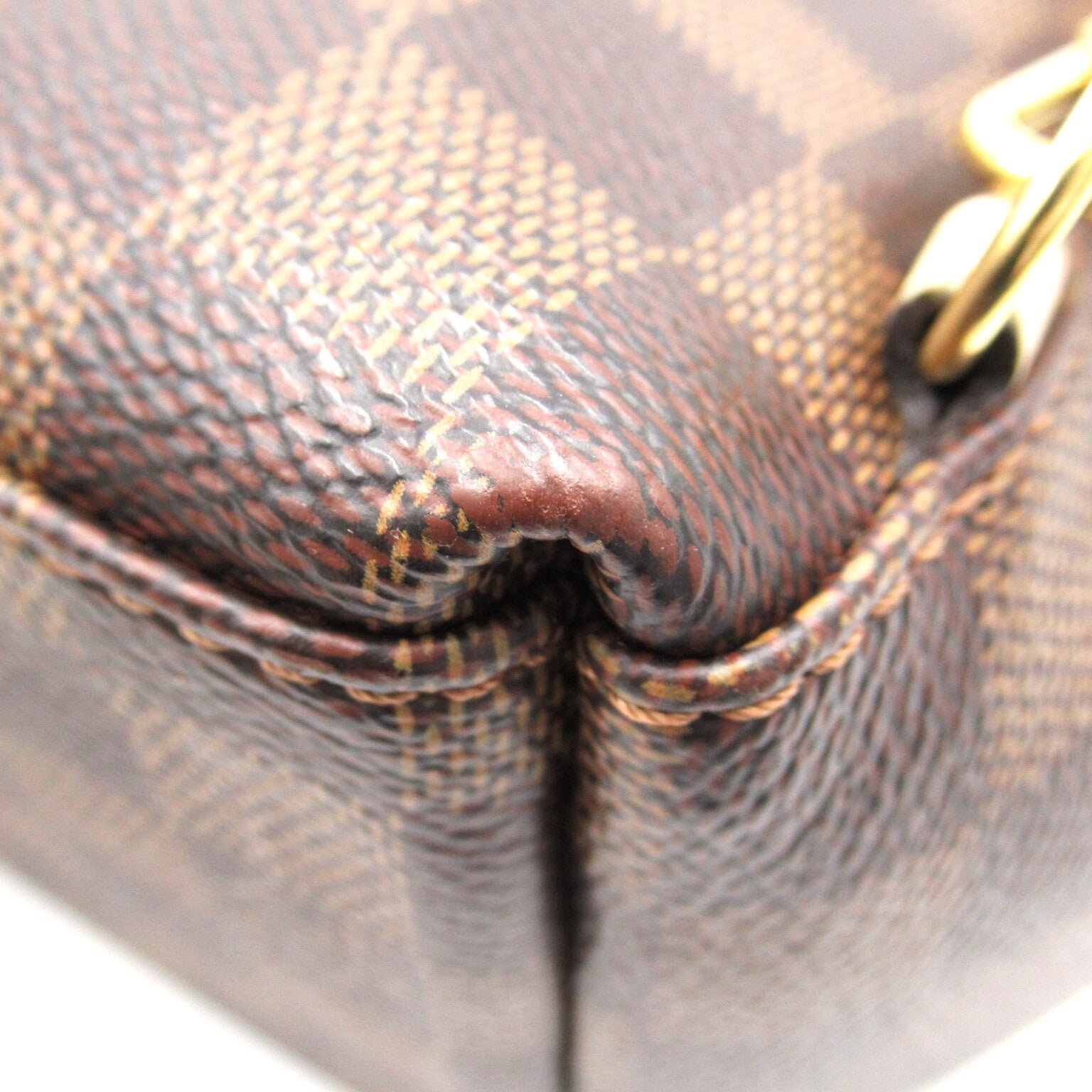 LOUIS VUITTON 【激減優惠】Damier Clapton手挽背包兩用袋米色/啡色