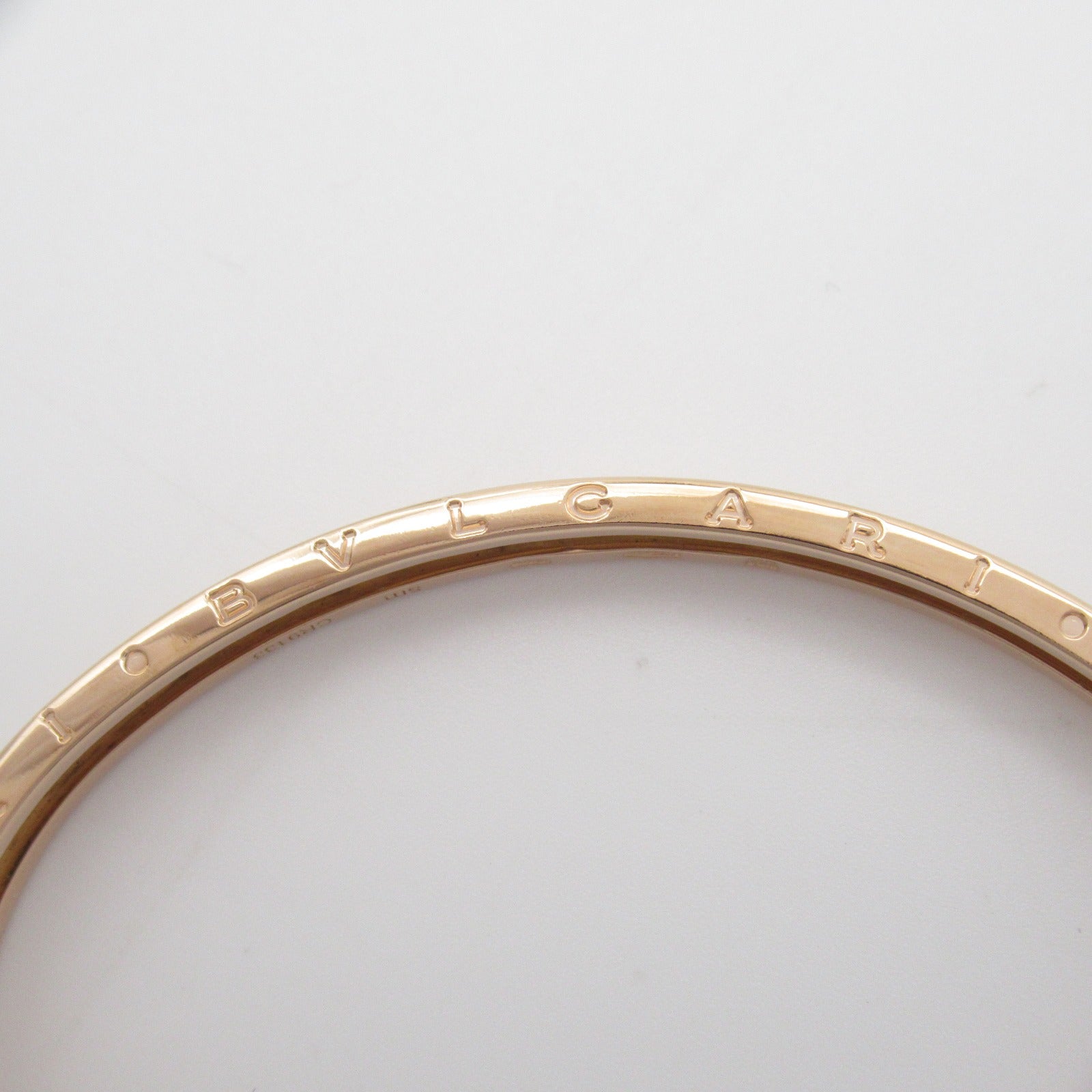 BVLGARI 18K玫瑰金B-zero1 Bangle Open SM Bracelet手鐲