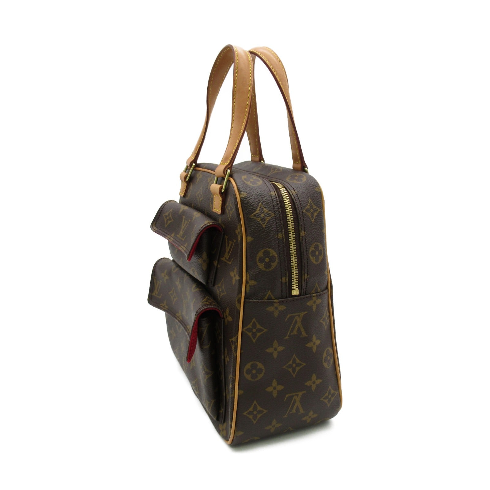 LOUIS VUITTON 【激減優惠】Monogram Excentri Cite手挽袋啡色