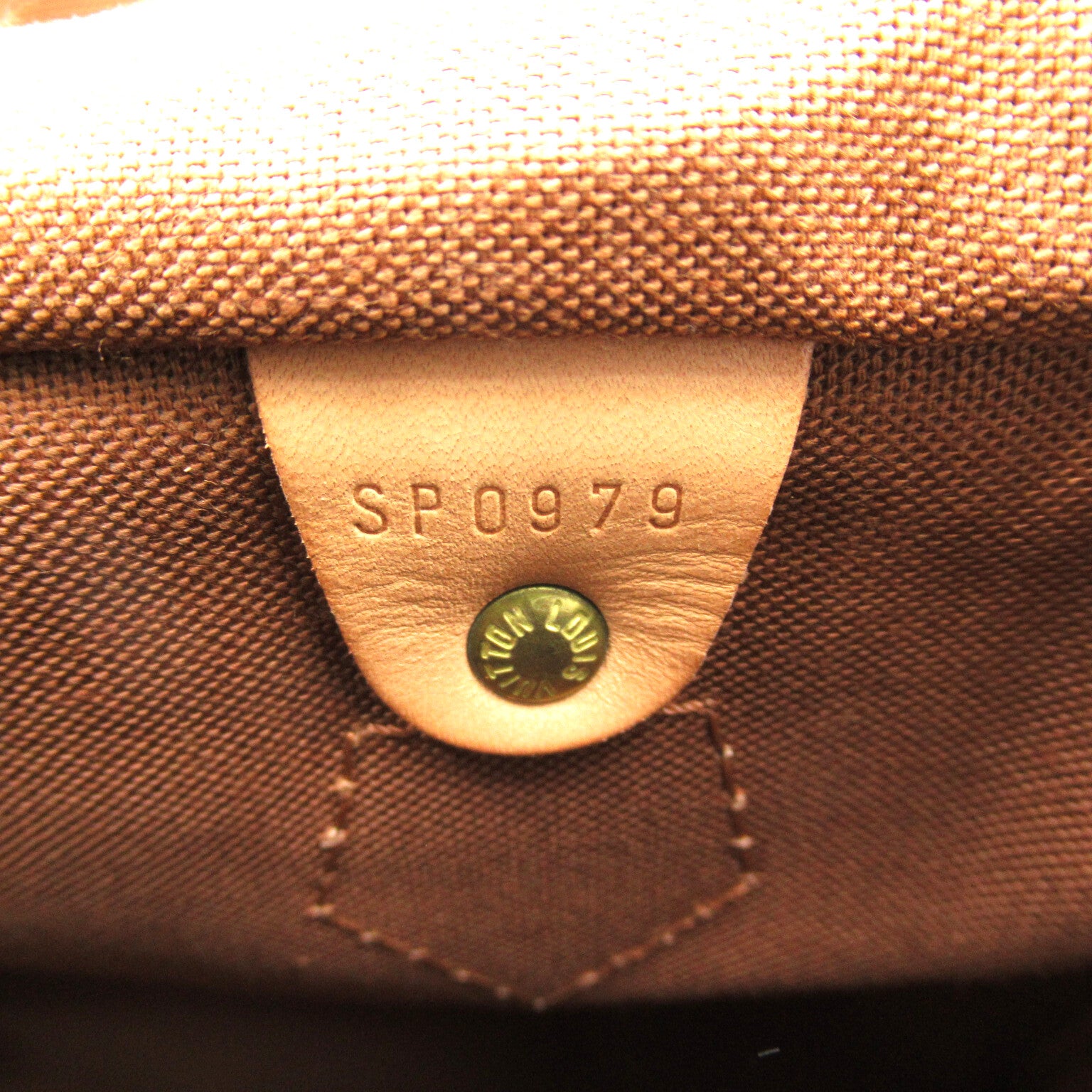 LOUIS VUITTON 【清倉大減價】Monogram Speedy 30金扣手挽袋啡色