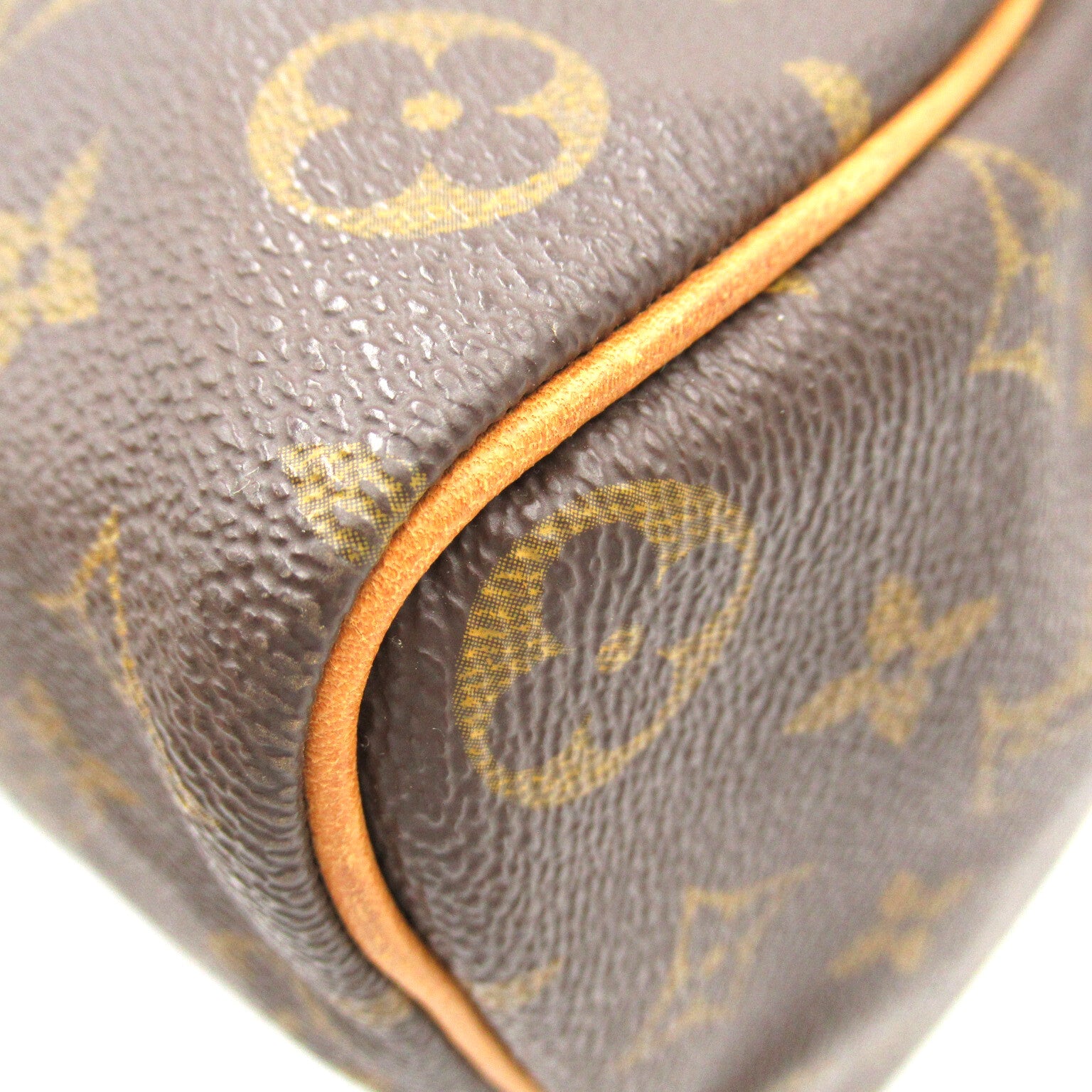 LOUIS VUITTON **【激減優惠】Monogram Speedy 35金扣手挽袋啡色