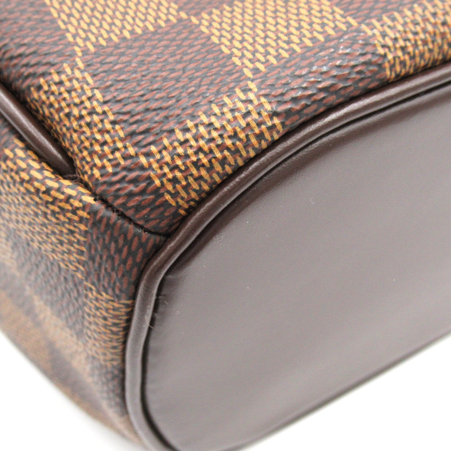 LOUIS VUITTON **【激減優惠】Damier Sarria Horizontal金扣手挽袋啡色