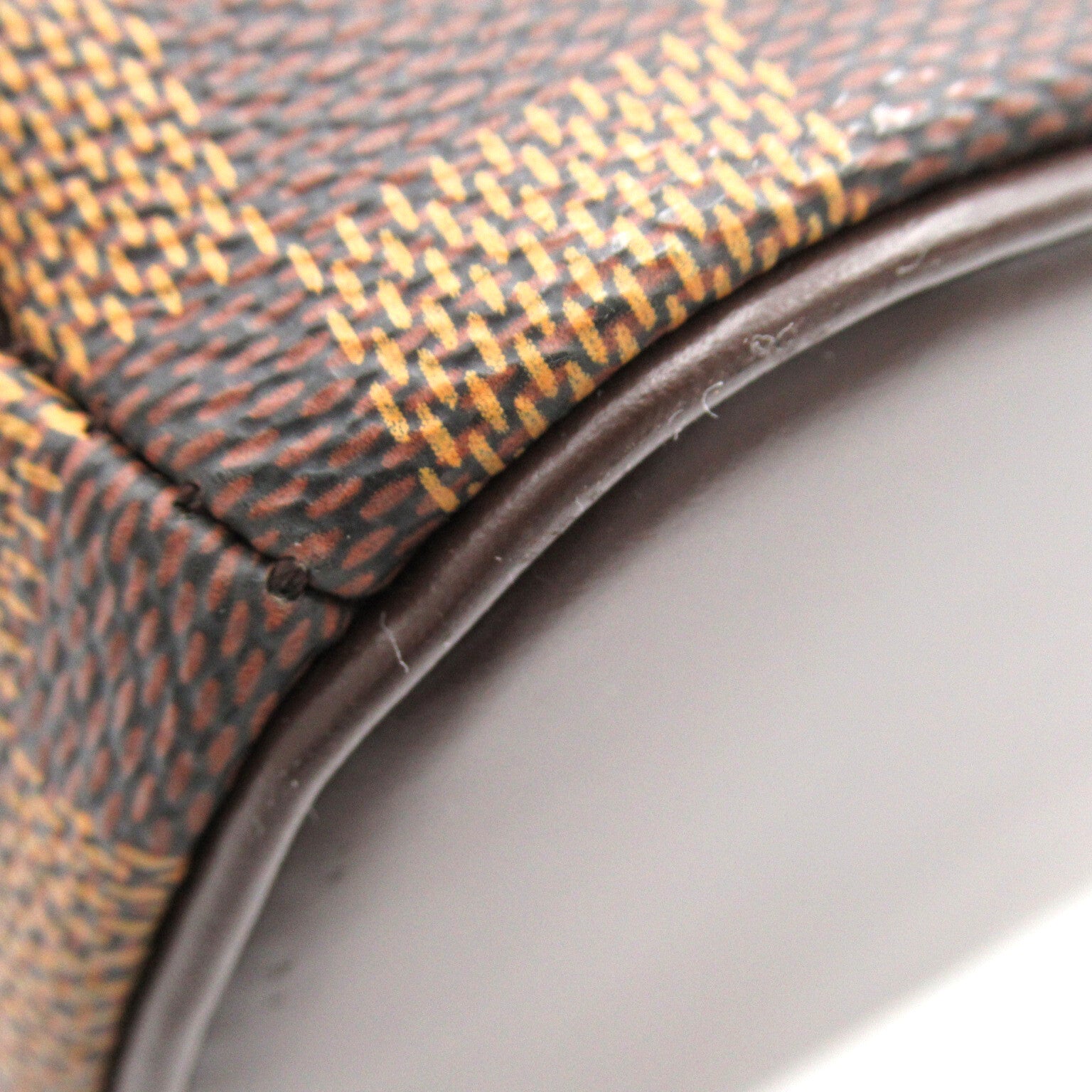 LOUIS VUITTON **【激減優惠】Damier Sarria Horizontal金扣手挽袋啡色