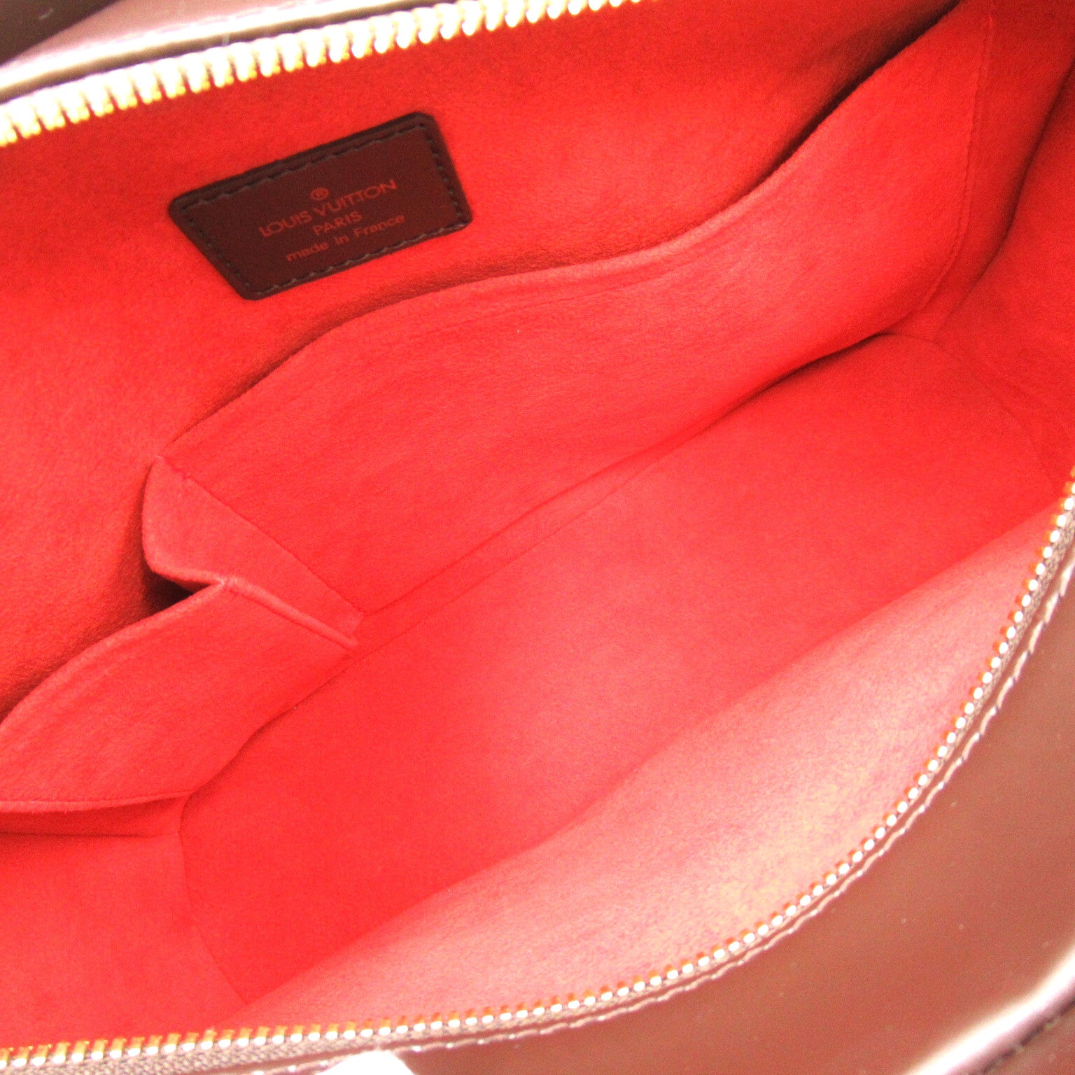 LOUIS VUITTON **【激減優惠】Damier Sarria Horizontal金扣手挽袋啡色