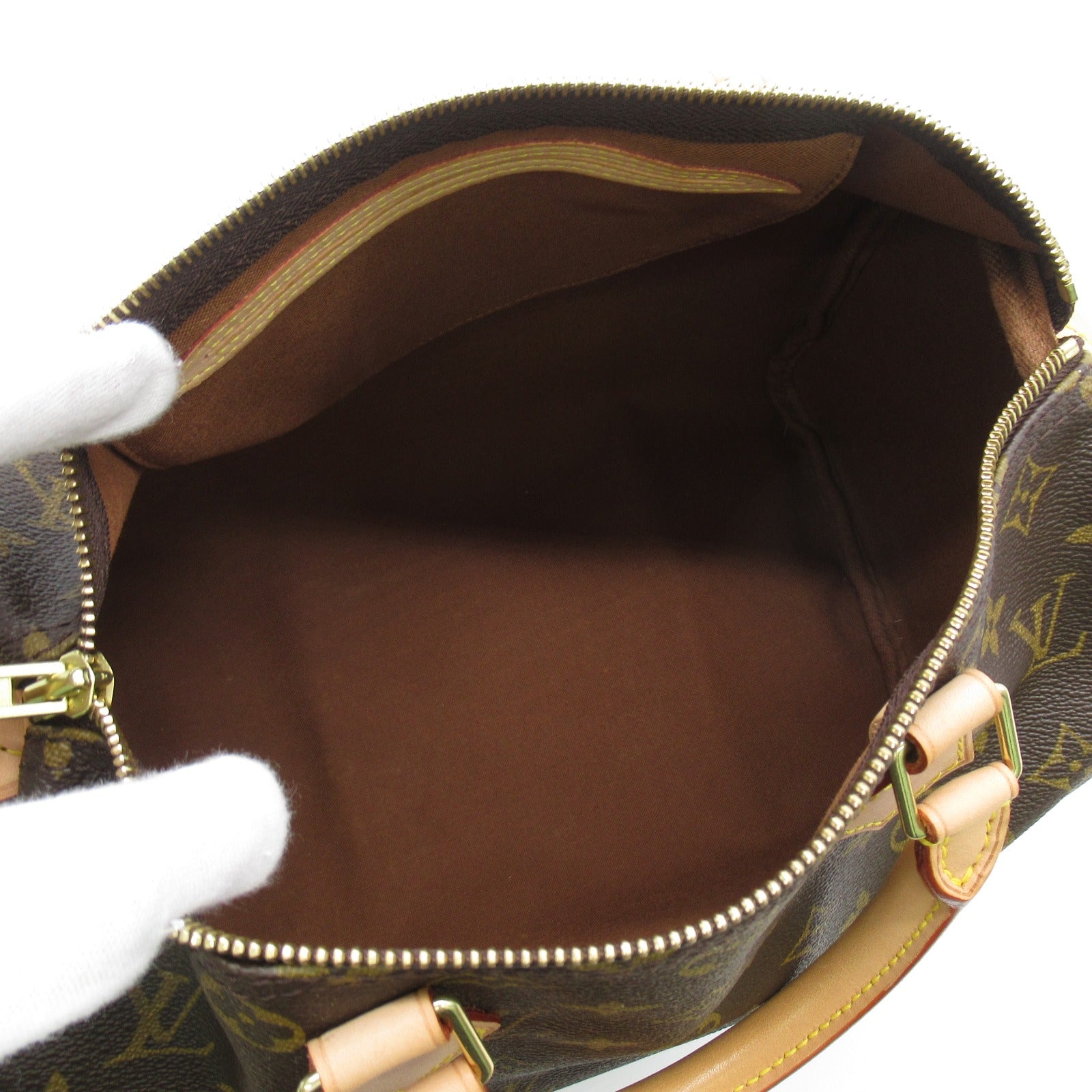 LOUIS VUITTON 【激減優惠】Monogram Speedy 30手挽袋啡色