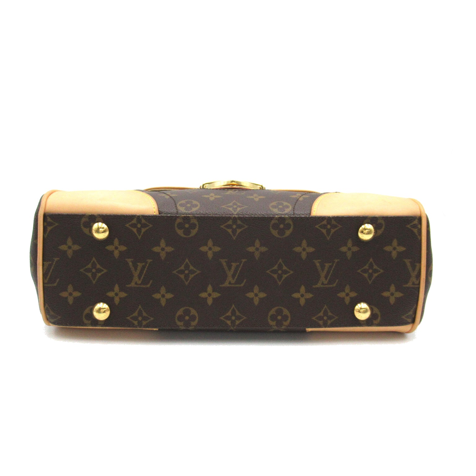 LOUIS VUITTON 【激減優惠】Monogram Beverly MM手挽袋/肩背袋啡色