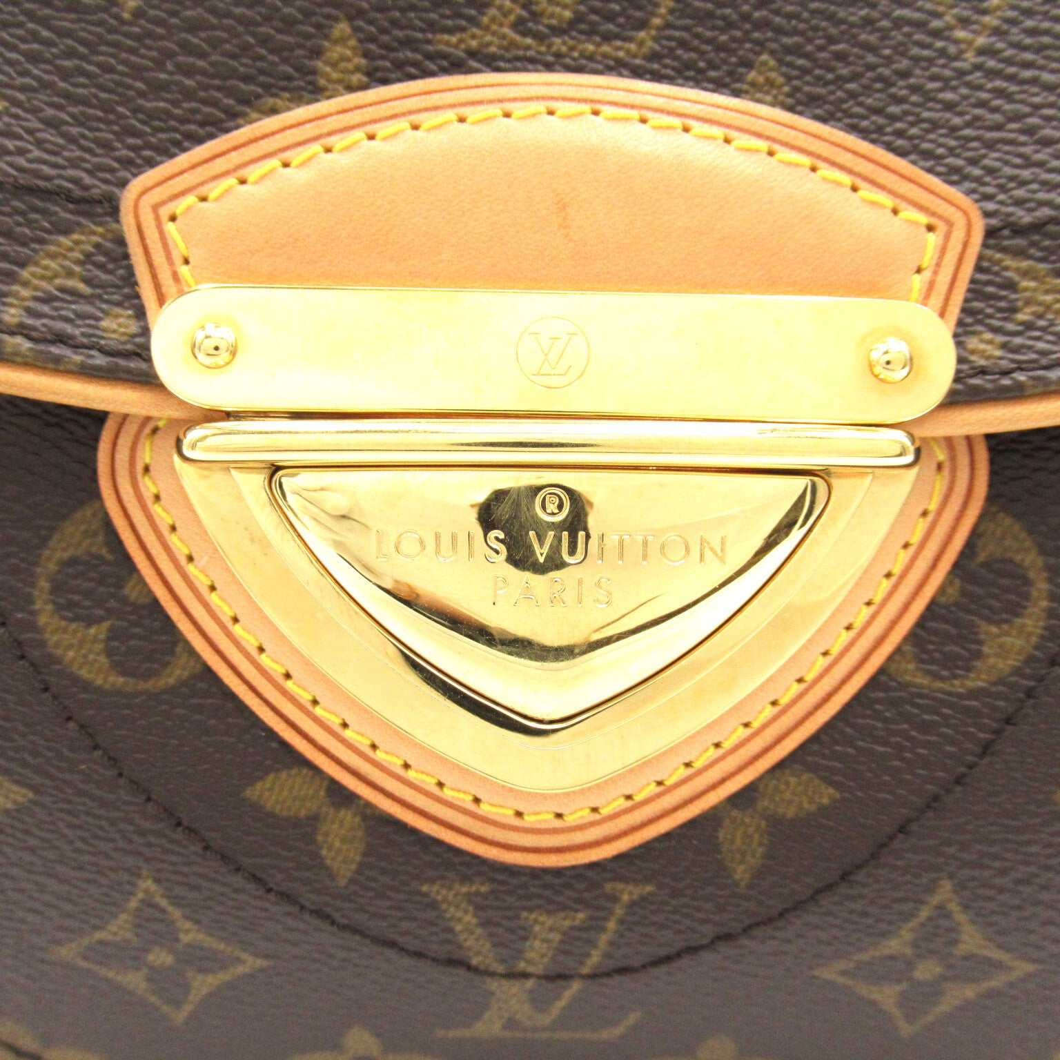LOUIS VUITTON 【激減優惠】Monogram Beverly MM手挽袋/肩背袋啡色