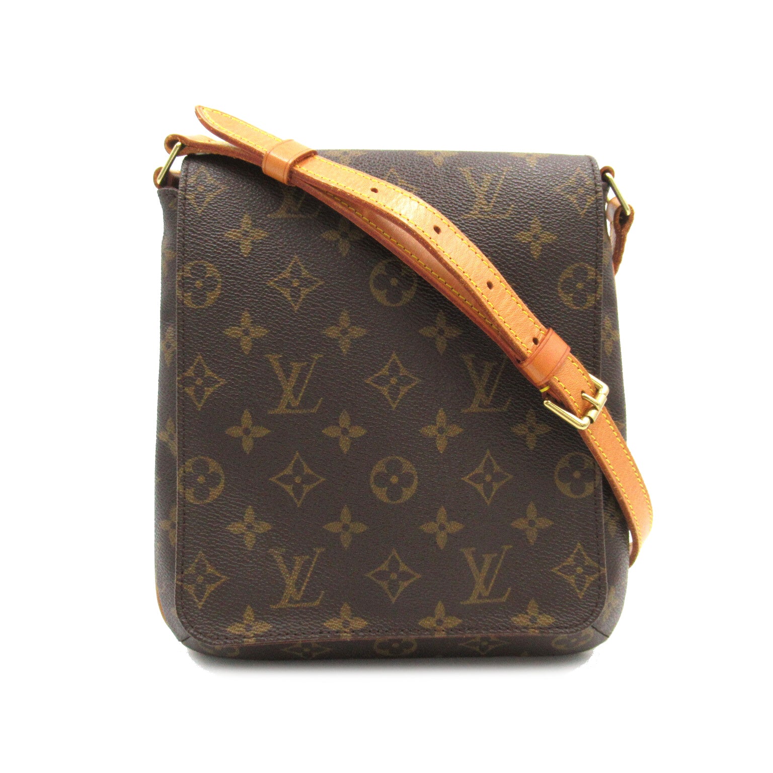 LOUIS VUITTON 【激減優惠】Monogram Musette Salsa Short Shoulder Bag金扣肩背袋啡色