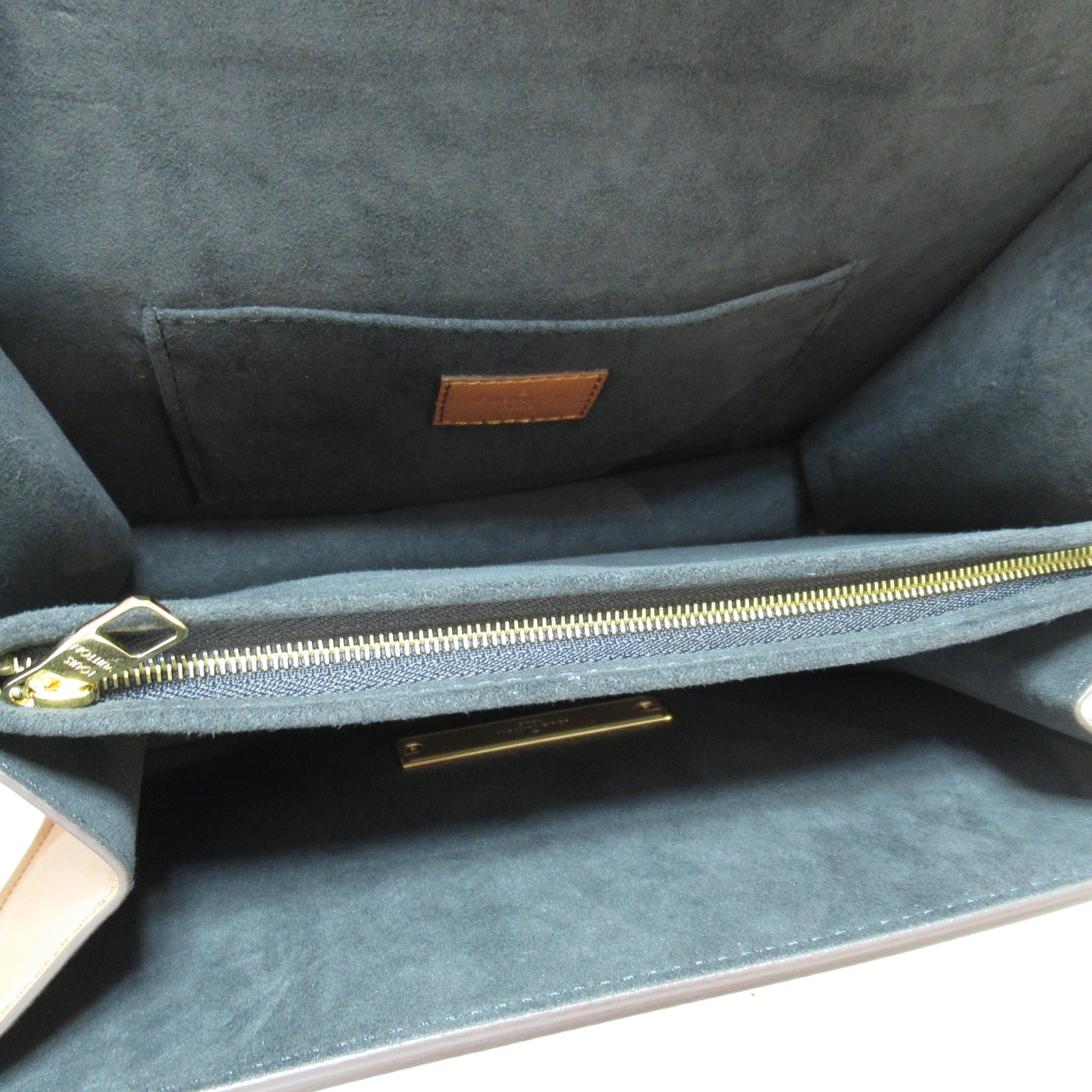 LOUIS VUITTON Monogram Reverse Dauphine MM肩背袋啡色