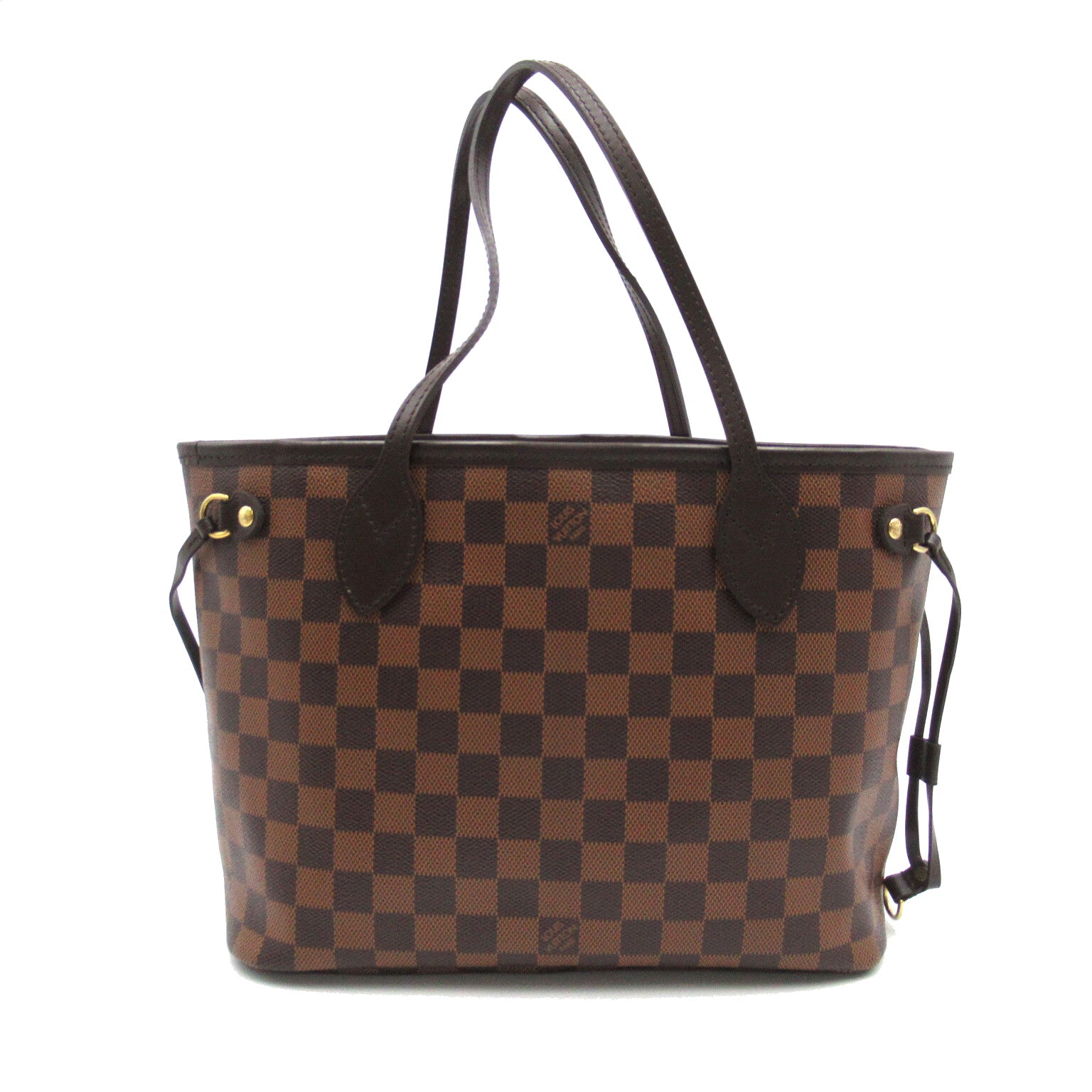 LOUIS VUITTON 【激減優惠】Damier Neverfull PM手挽袋/肩背袋啡色