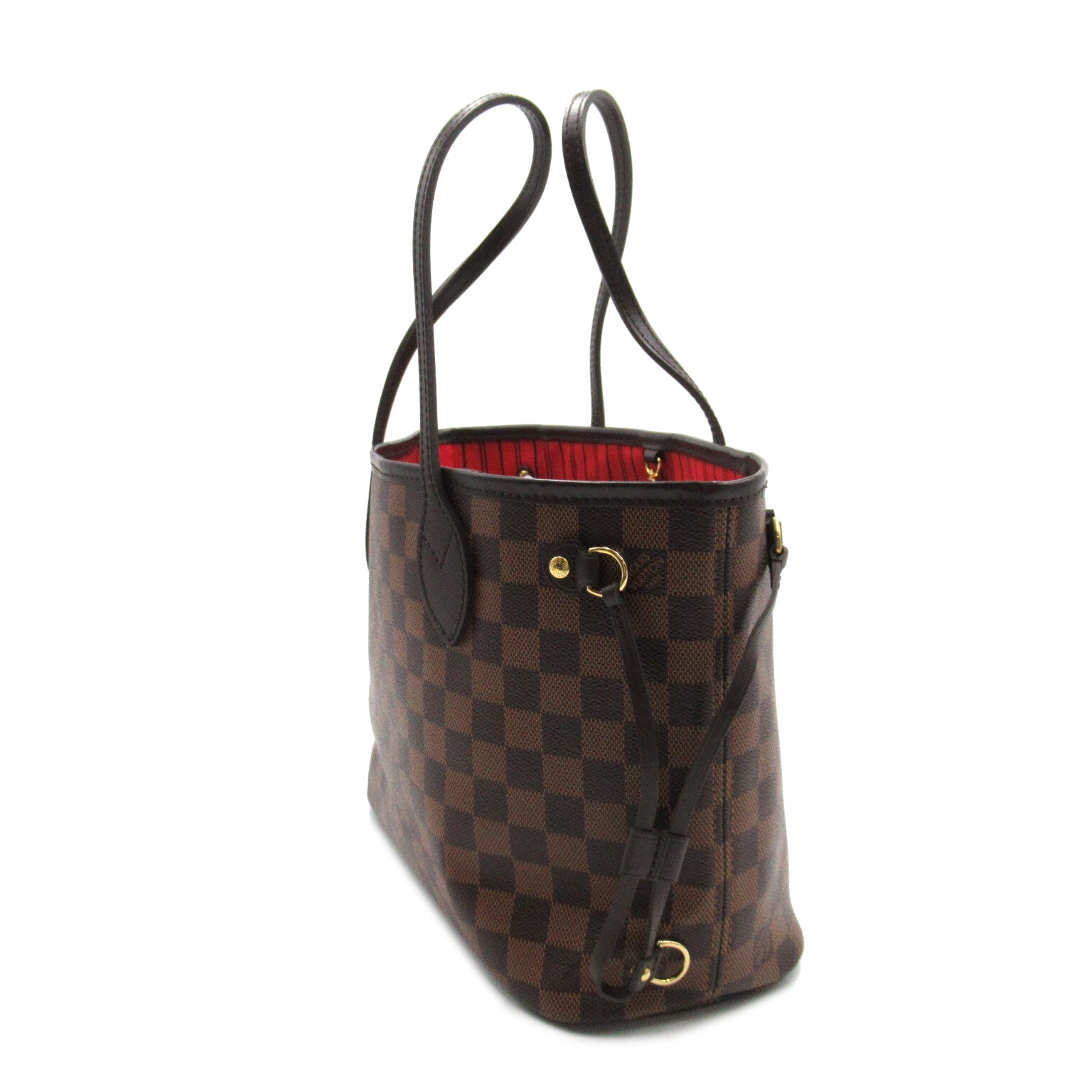LOUIS VUITTON 【激減優惠】Damier Neverfull PM手挽袋/肩背袋啡色