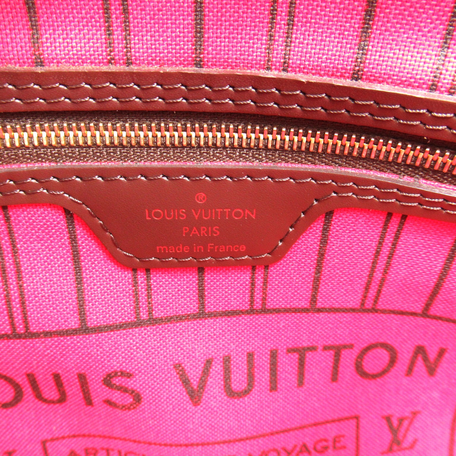 LOUIS VUITTON 【激減優惠】Damier Neverfull PM手挽袋/肩背袋啡色
