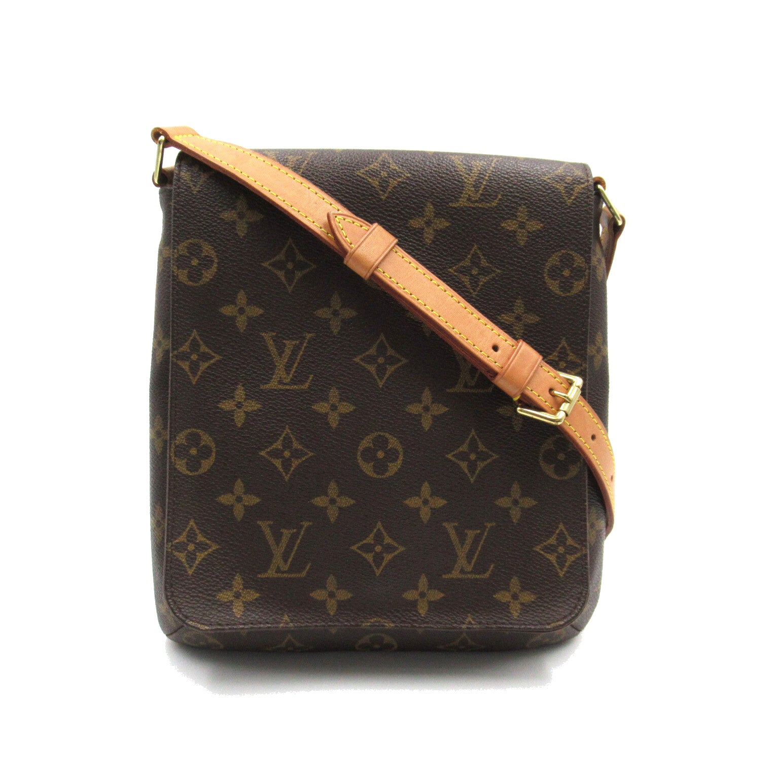 LOUIS VUITTON **【激減優惠】Monogram Musette Salsa金扣肩背袋啡色