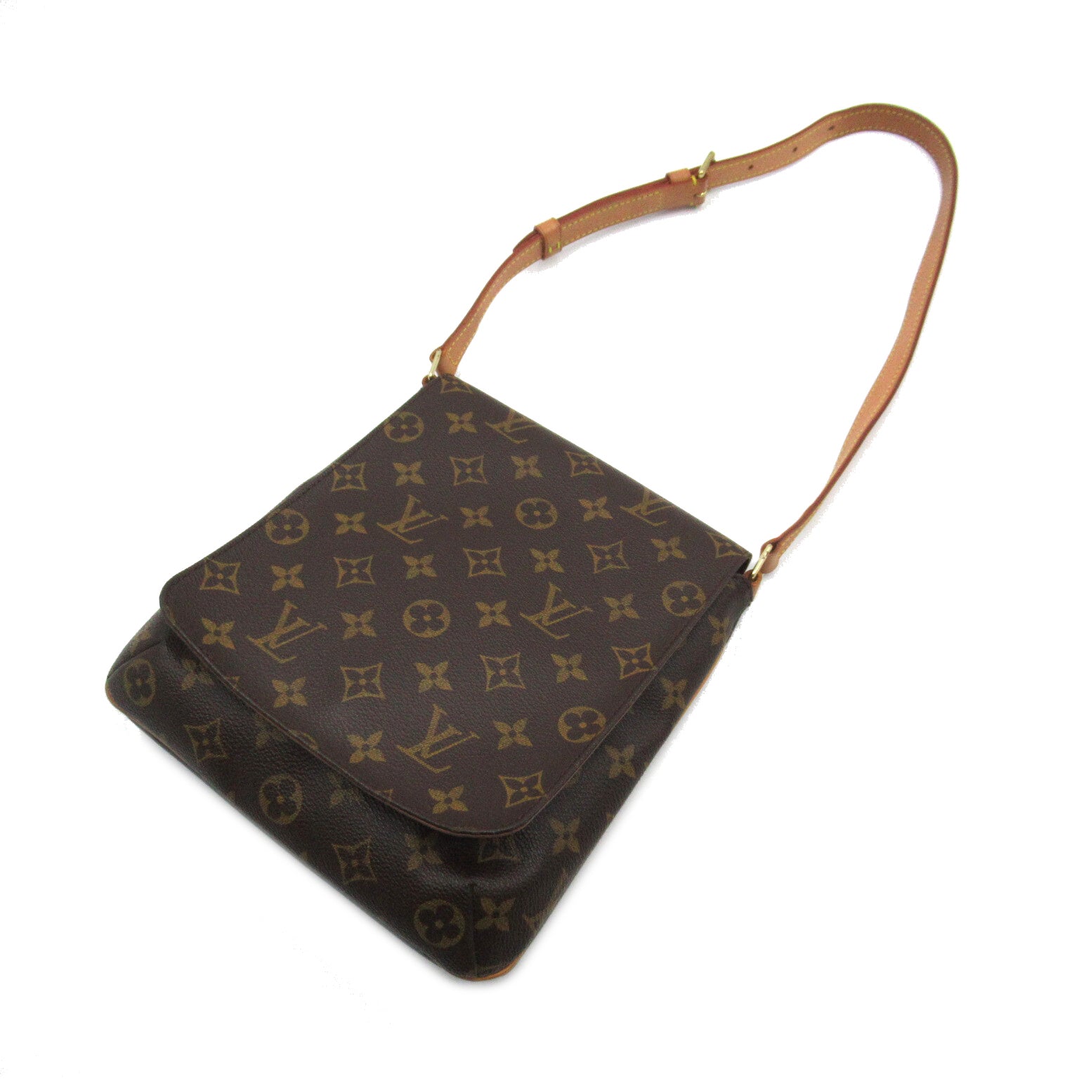 LOUIS VUITTON **【激減優惠】Monogram Musette Salsa金扣肩背袋啡色