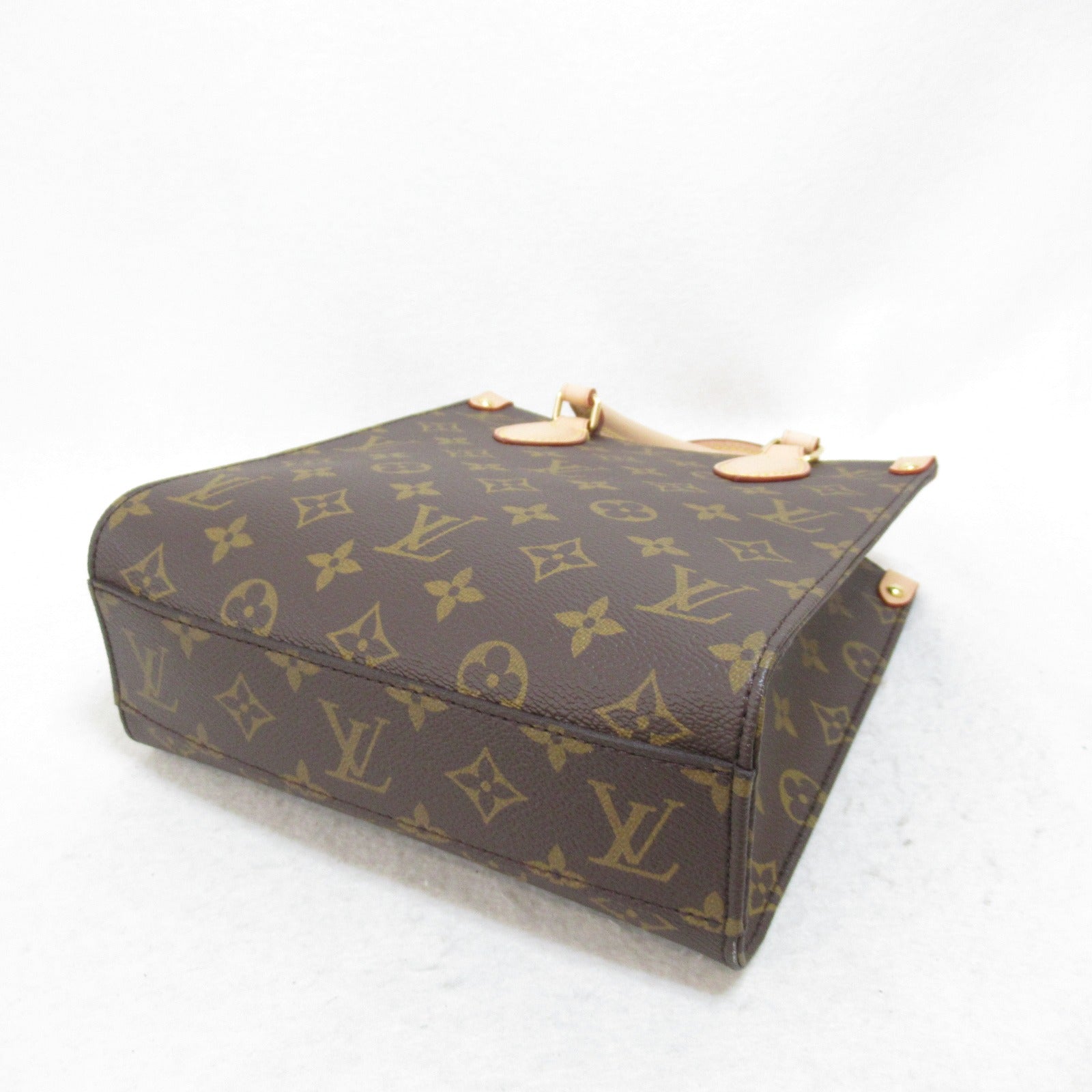 LOUIS VUITTON 【激減優惠】Monogram Sac Plat BB手挽肩背兩用袋啡色