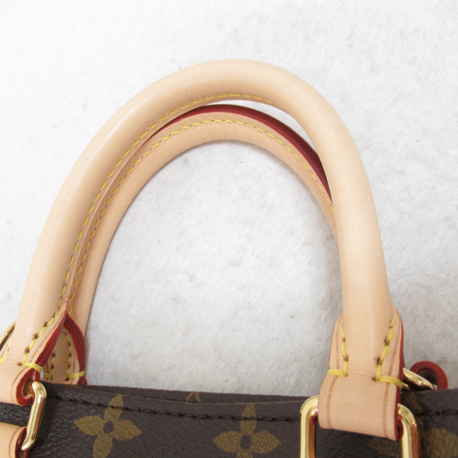 LOUIS VUITTON 【激減優惠】Monogram Sac Plat BB手挽肩背兩用袋啡色