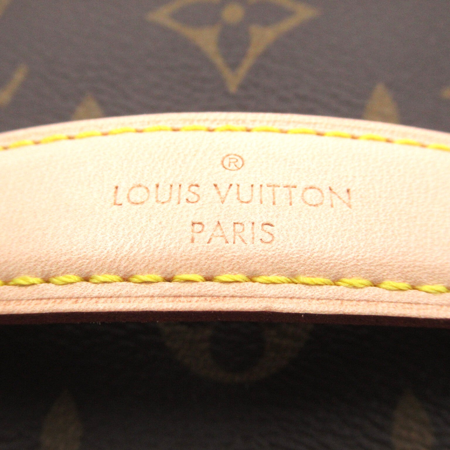 LOUIS VUITTON Monogram Nice Vanity Bag金扣化妝袋啡色