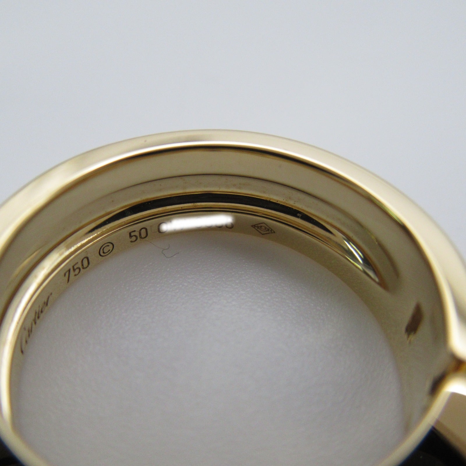 CARTIER 【激減優惠】18K黃金Mayon Pantail Diamond Ring鑽石戒指金色