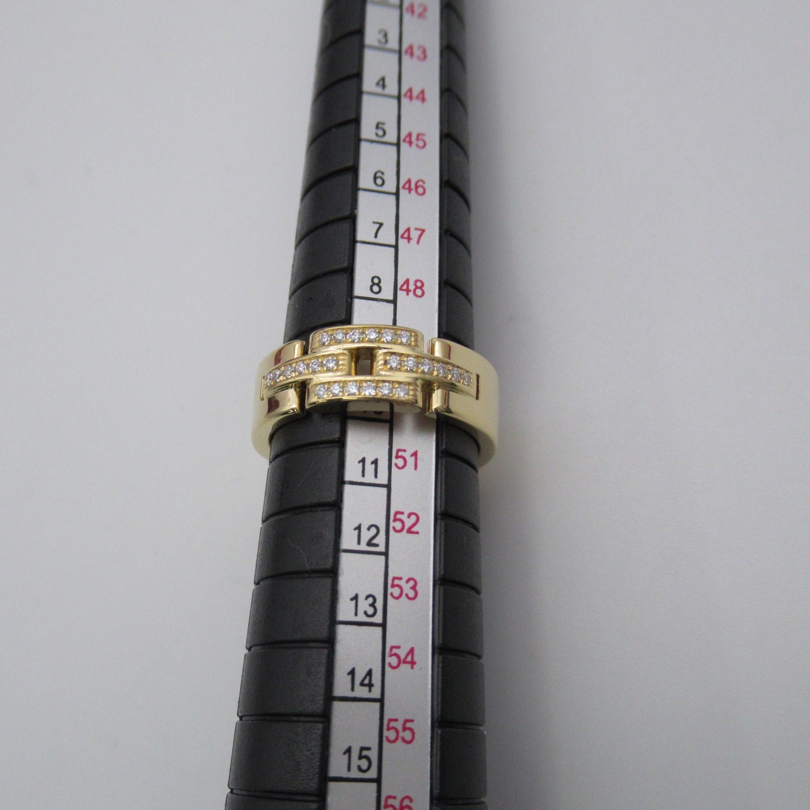 CARTIER 【激減優惠】18K黃金Mayon Pantail Diamond Ring鑽石戒指金色