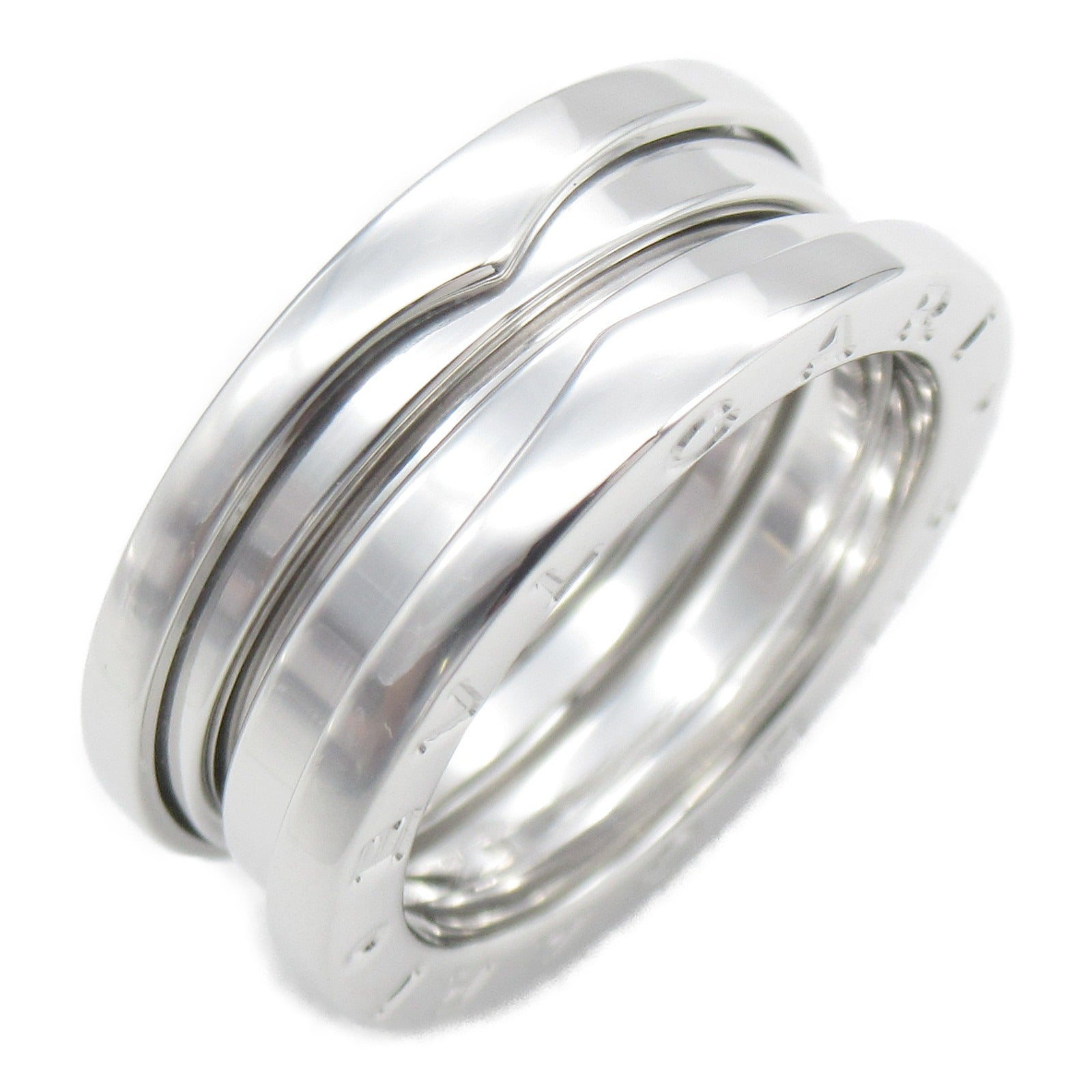 BVLGARI 【激減優惠】18K白金B-zero1 Two-Band戒指BVLGARI#52/US#5.75