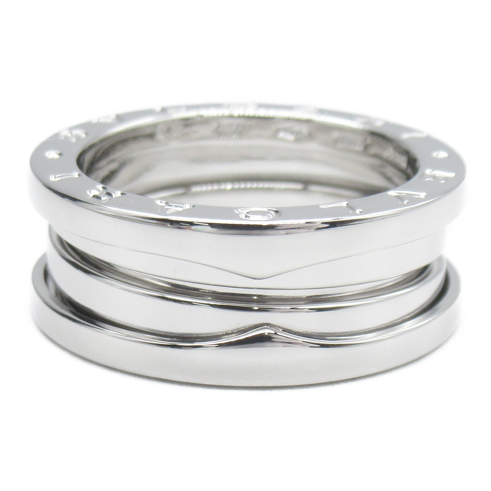 BVLGARI 【激減優惠】18K白金B-zero1 Two-Band戒指BVLGARI#52/US#5.75