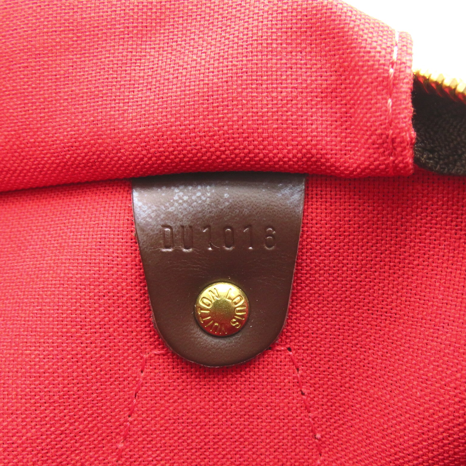 LOUIS VUITTON 【激減優惠】Damier Speedy 30金扣手挽袋啡色