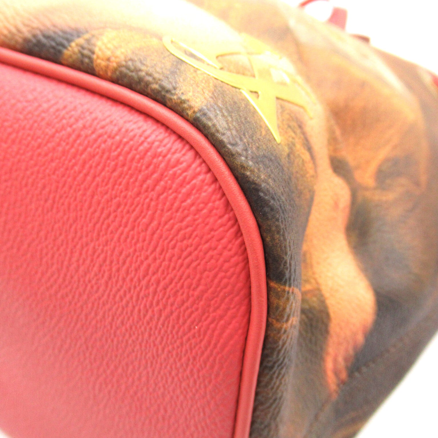 LOUIS VUITTON **【激減優惠】Masters Collection Neverfull MM手挽袋/肩背袋粉紅色/啡色