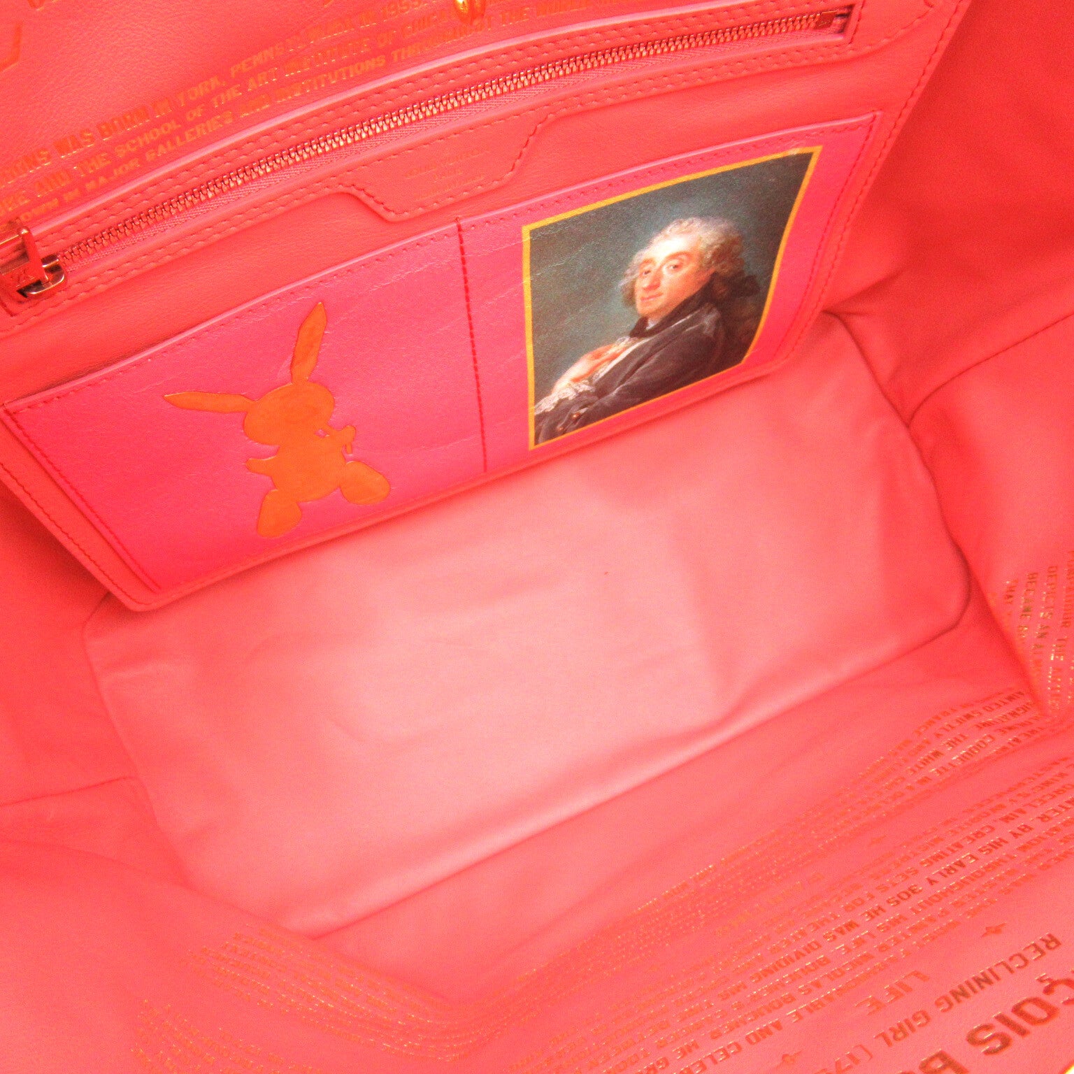 LOUIS VUITTON **【激減優惠】Masters Collection Neverfull MM手挽袋/肩背袋粉紅色/啡色