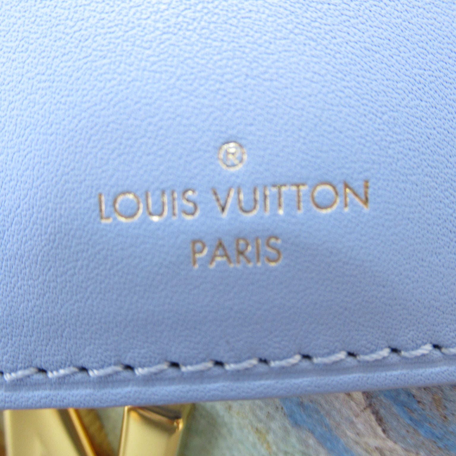 LOUIS VUITTON 【激減優惠】塗層帆布Van Gogh Keepall 50手挽肩背兩用袋藍色