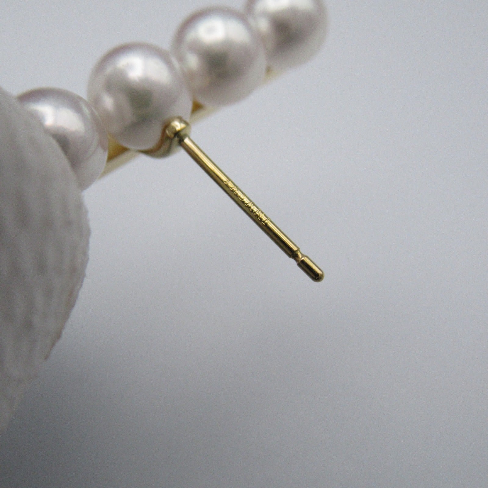 TASAKI 【激減優惠】18K黃金Pearl Earrings珍珠耳環