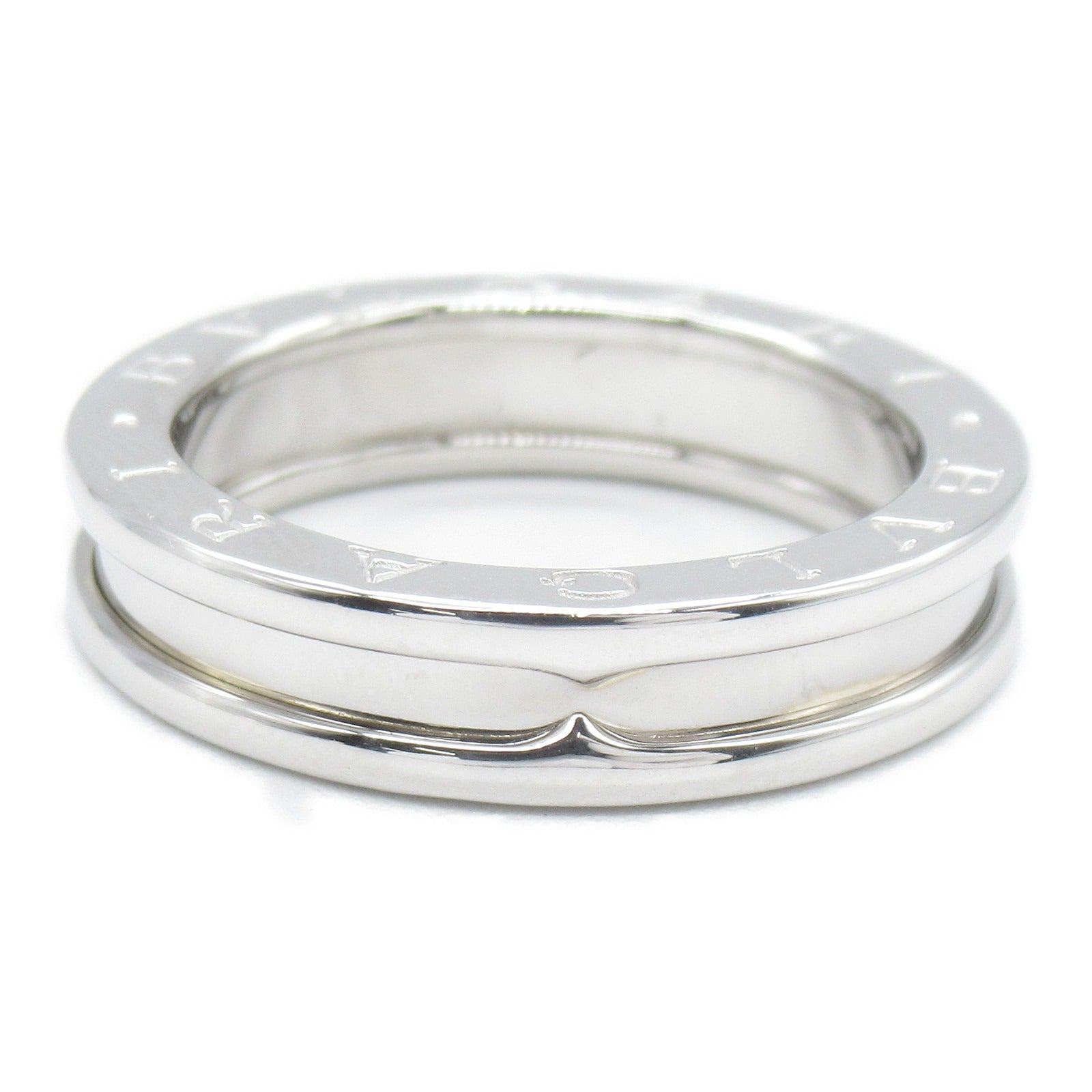 BVLGARI 【激減優惠】18K白金B-zero1 One-Band戒指BVLGARI#54/US#7
