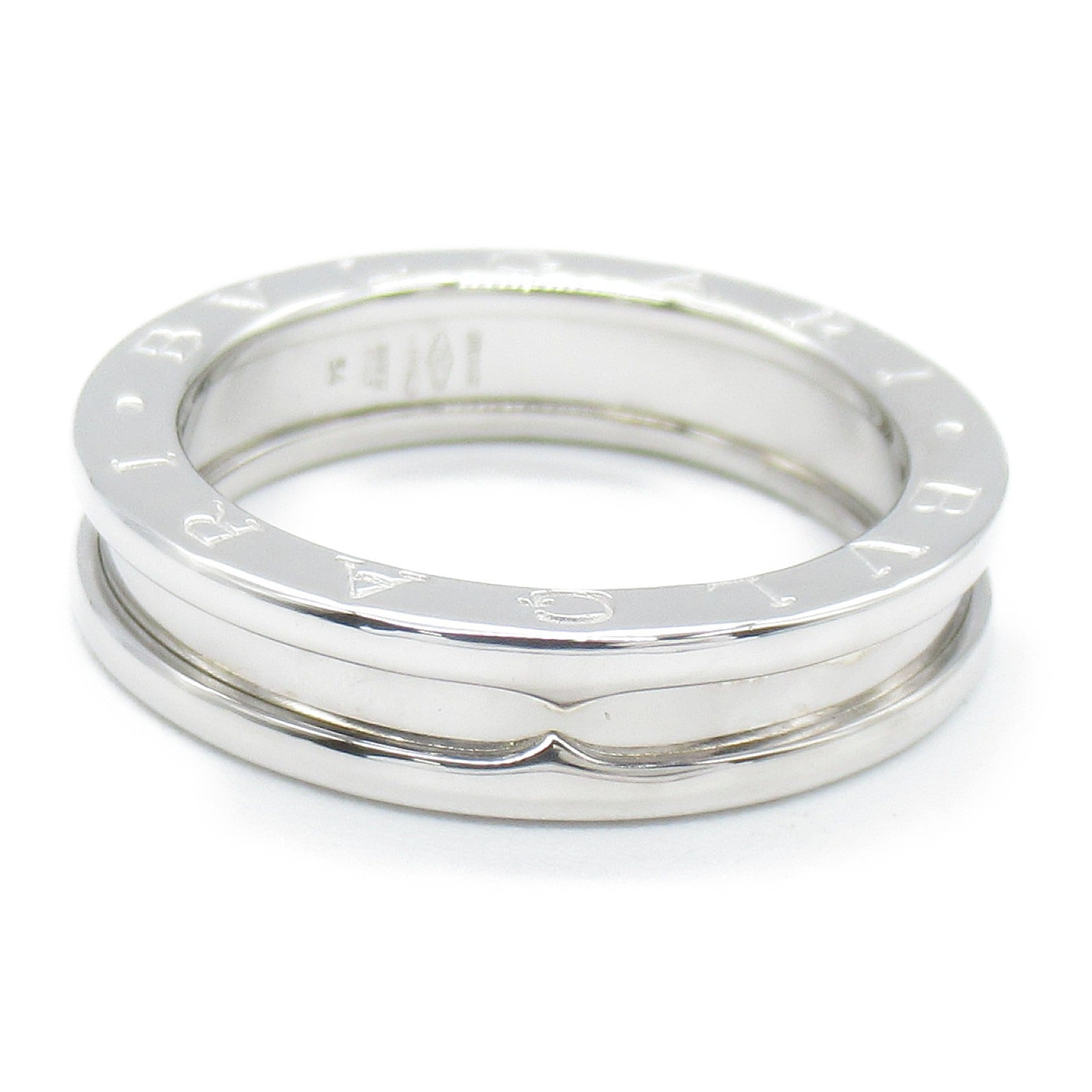 BVLGARI 【激減優惠】18K白金B-zero1 One-Band戒指BVLGARI#54/US#7