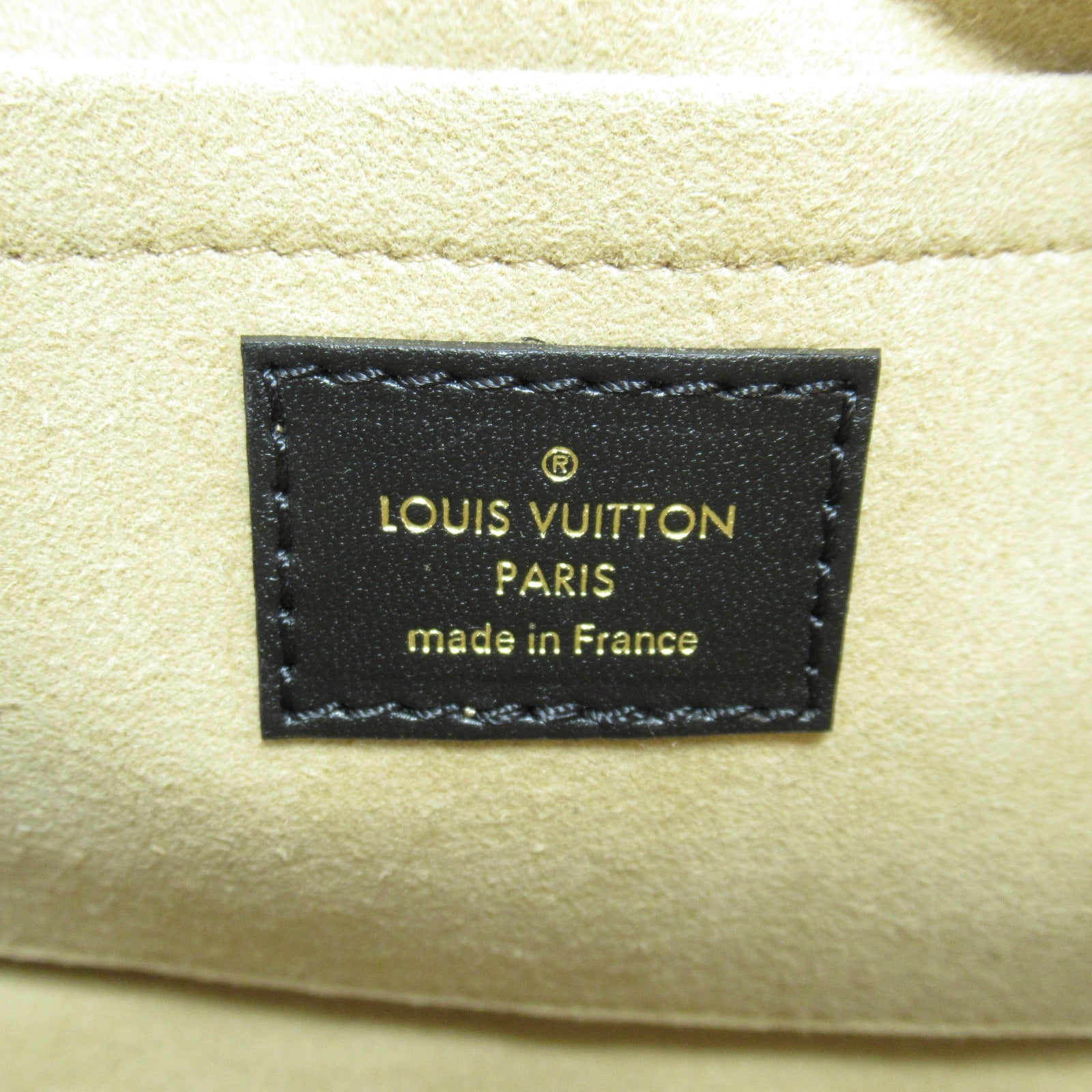 LOUIS VUITTON 【激減優惠】羊皮皮革Troca PM Shoulder Bag金扣肩背袋黑色
