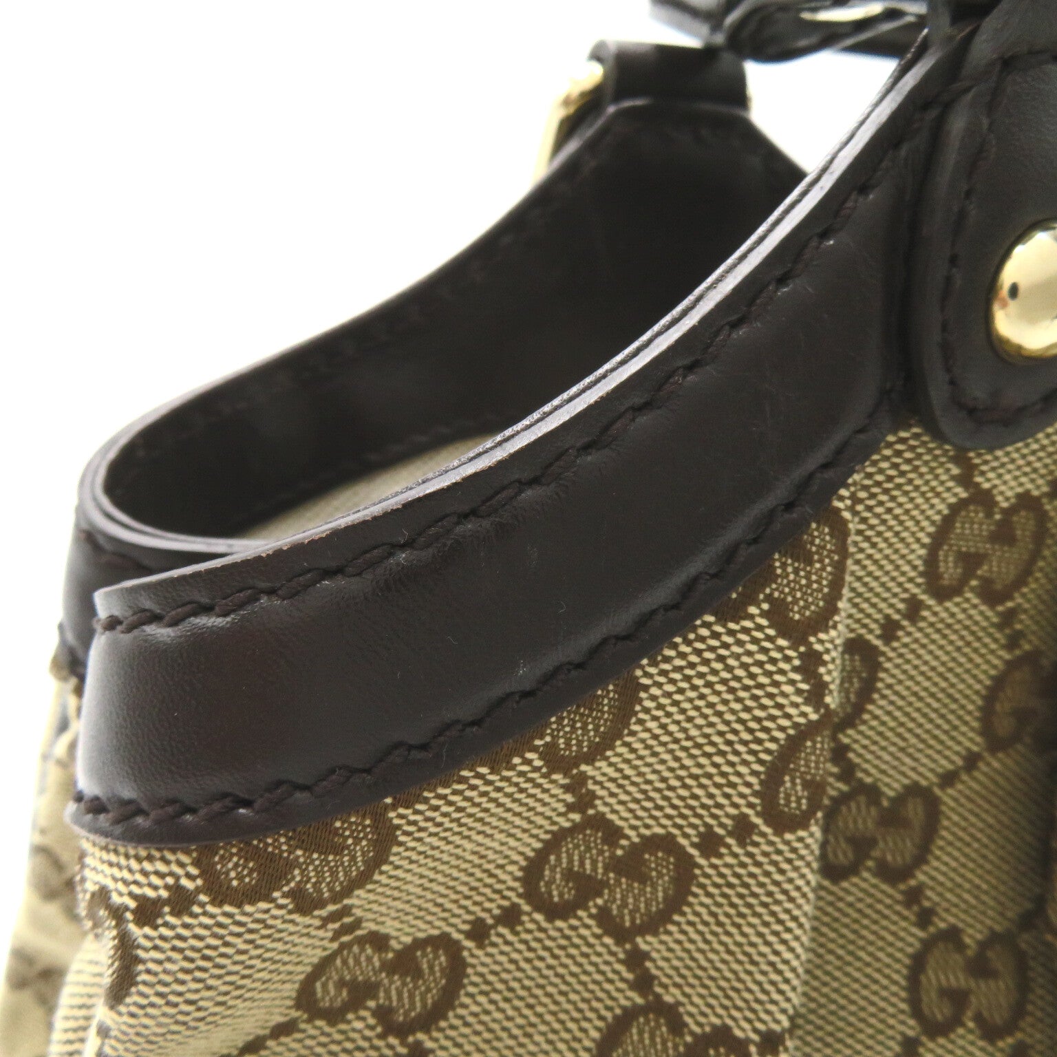 GUCCI 【激減優惠】帆布Sukey Medium Tote Bag手挽袋/肩背袋啡色
