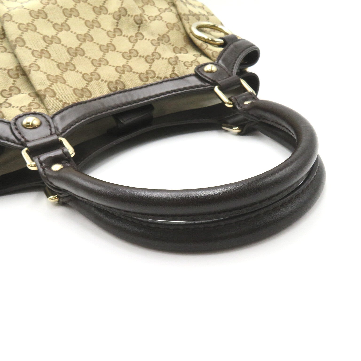 GUCCI 【激減優惠】帆布Sukey Medium Tote Bag手挽袋/肩背袋啡色