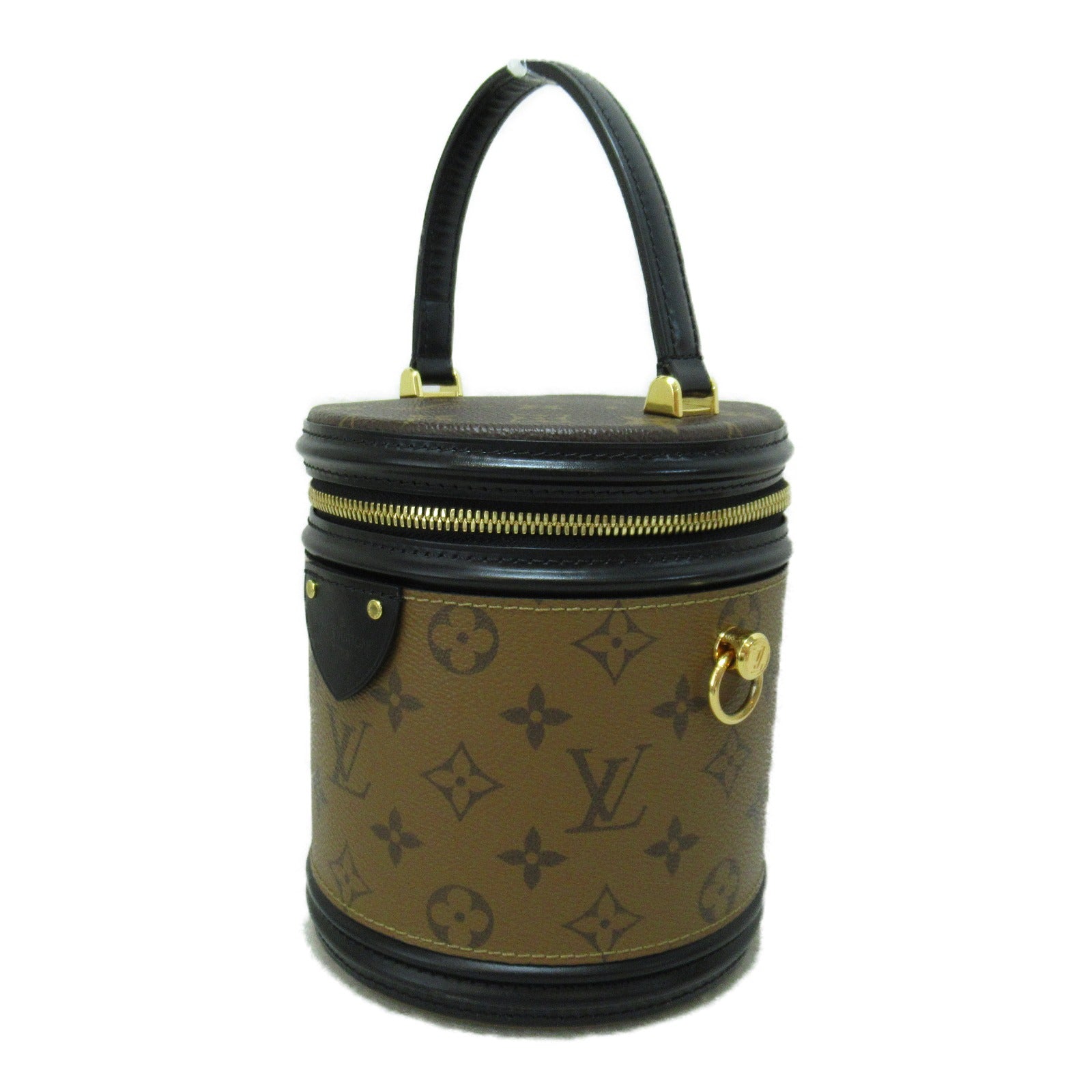 LOUIS VUITTON 【激減優惠】Monogram Reverse Cannes手挽肩背兩用袋啡色