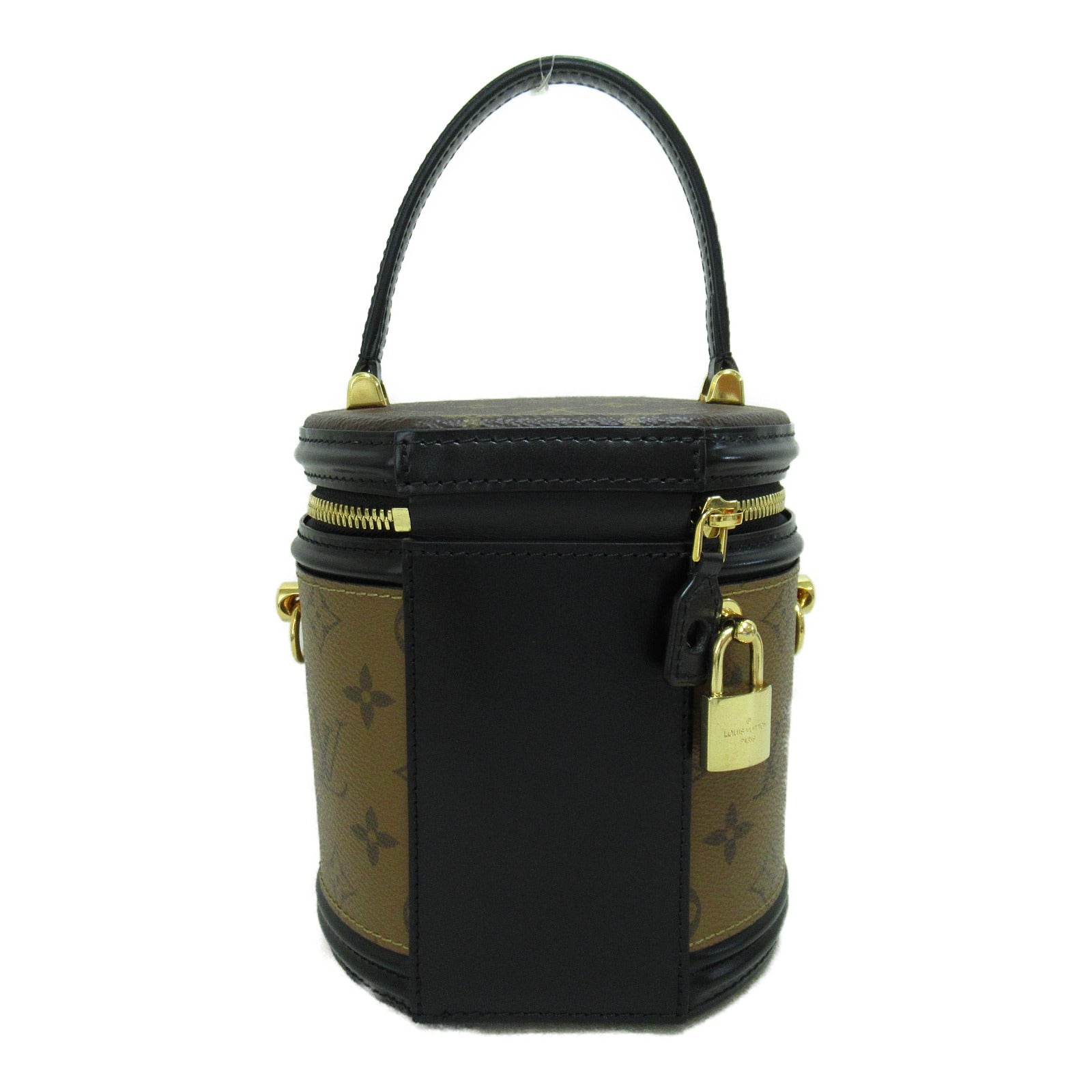 LOUIS VUITTON 【激減優惠】Monogram Reverse Cannes手挽肩背兩用袋啡色