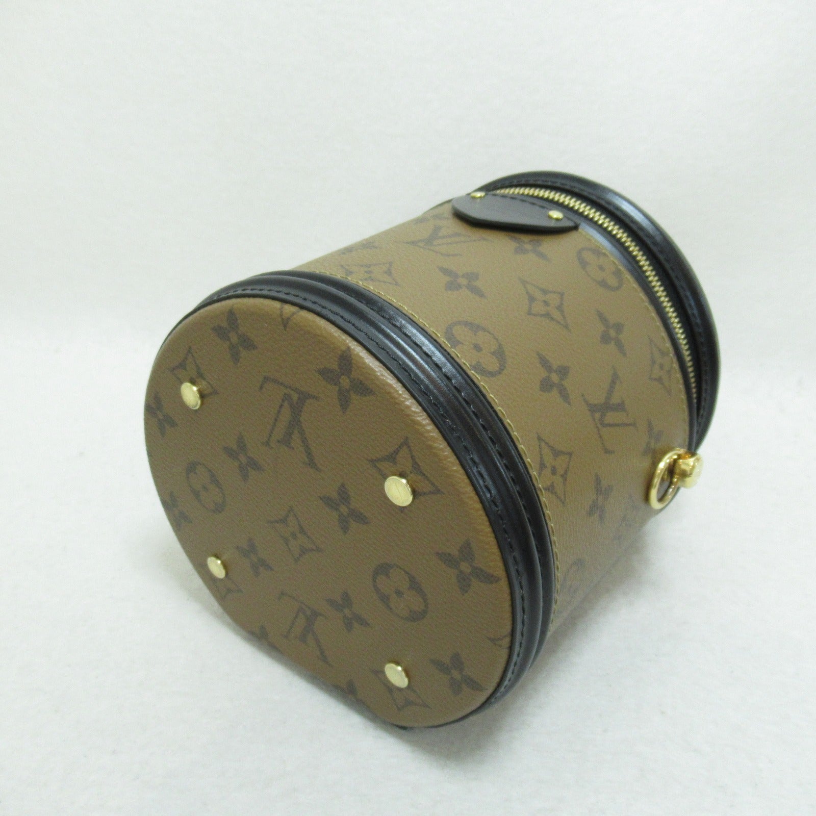 LOUIS VUITTON 【激減優惠】Monogram Reverse Cannes手挽肩背兩用袋啡色