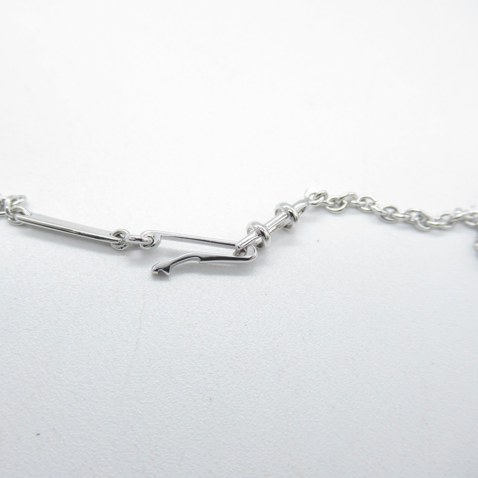 CARTIER 18K白金Love Heart Diamond Necklace鑽石項鍊