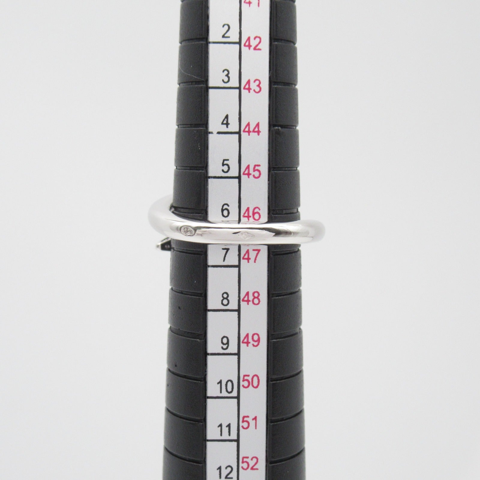 CARTIER 18K白金Juste Un Clou Ring鑽石戒指US#4.25/Cartier#46