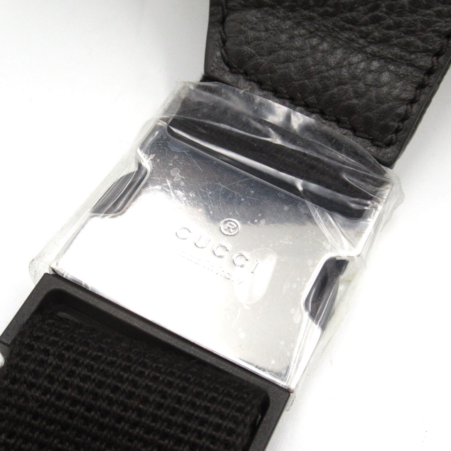 GUCCI 帆布Waist Bag腰包棕色