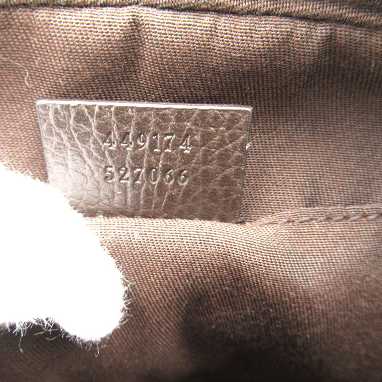 GUCCI 帆布Waist Bag腰包棕色