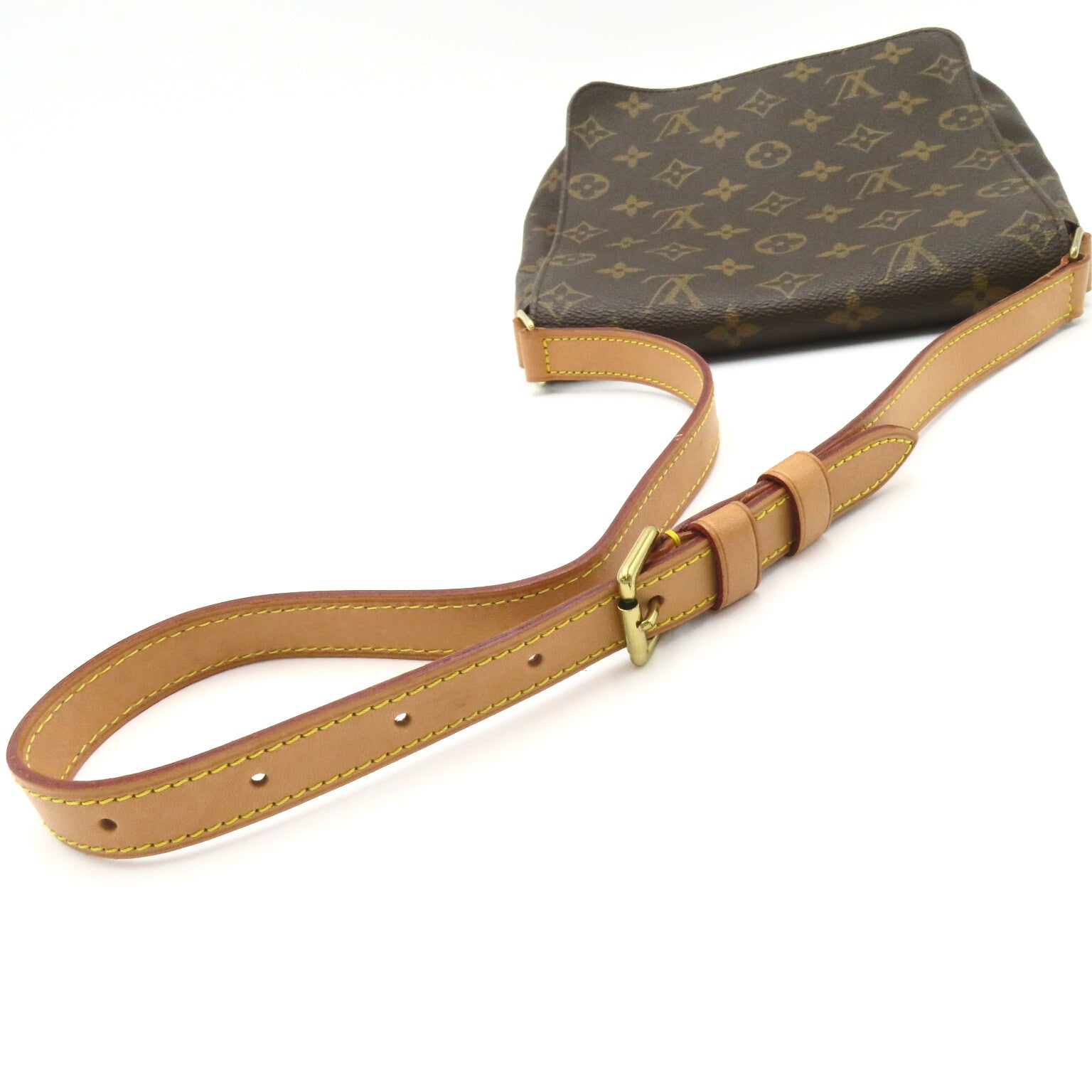 LOUIS VUITTON 【激減優惠】Monogram Musette Salsa Short肩背袋啡色