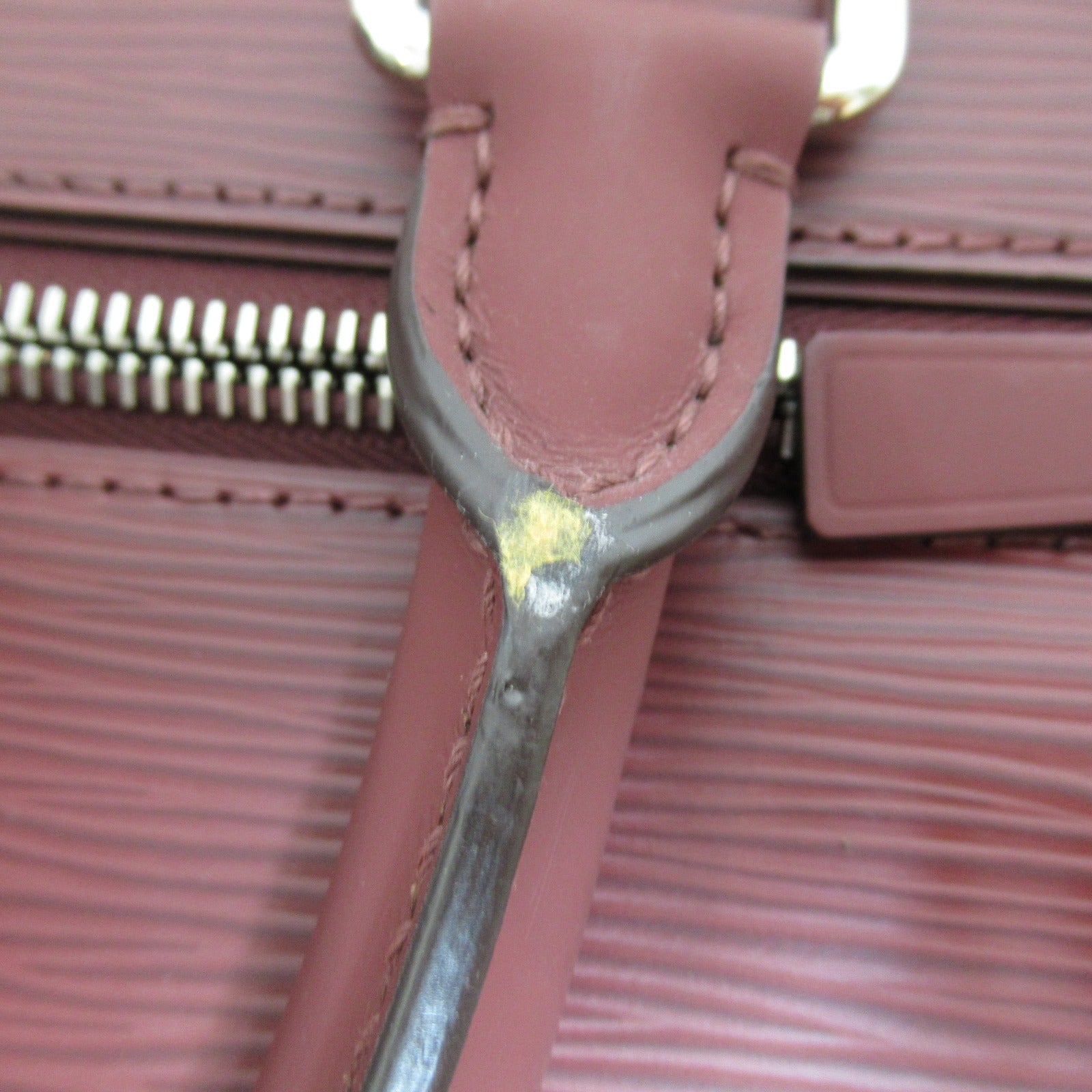 LOUIS VUITTON **【激減優惠】Epi PDB Porto Document銀扣手挽肩背兩用袋酒紅色