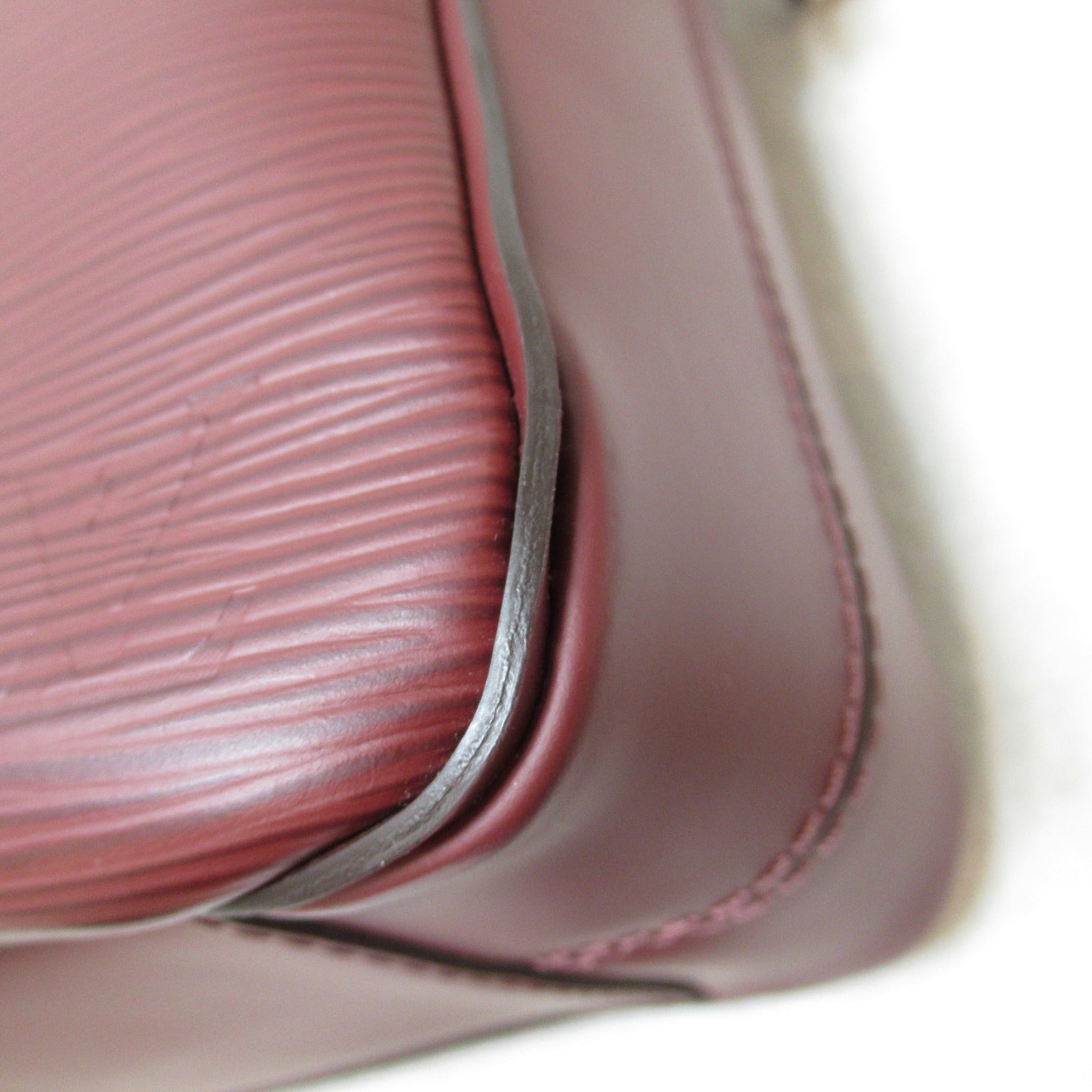 LOUIS VUITTON **【激減優惠】Epi PDB Porto Document銀扣手挽肩背兩用袋酒紅色