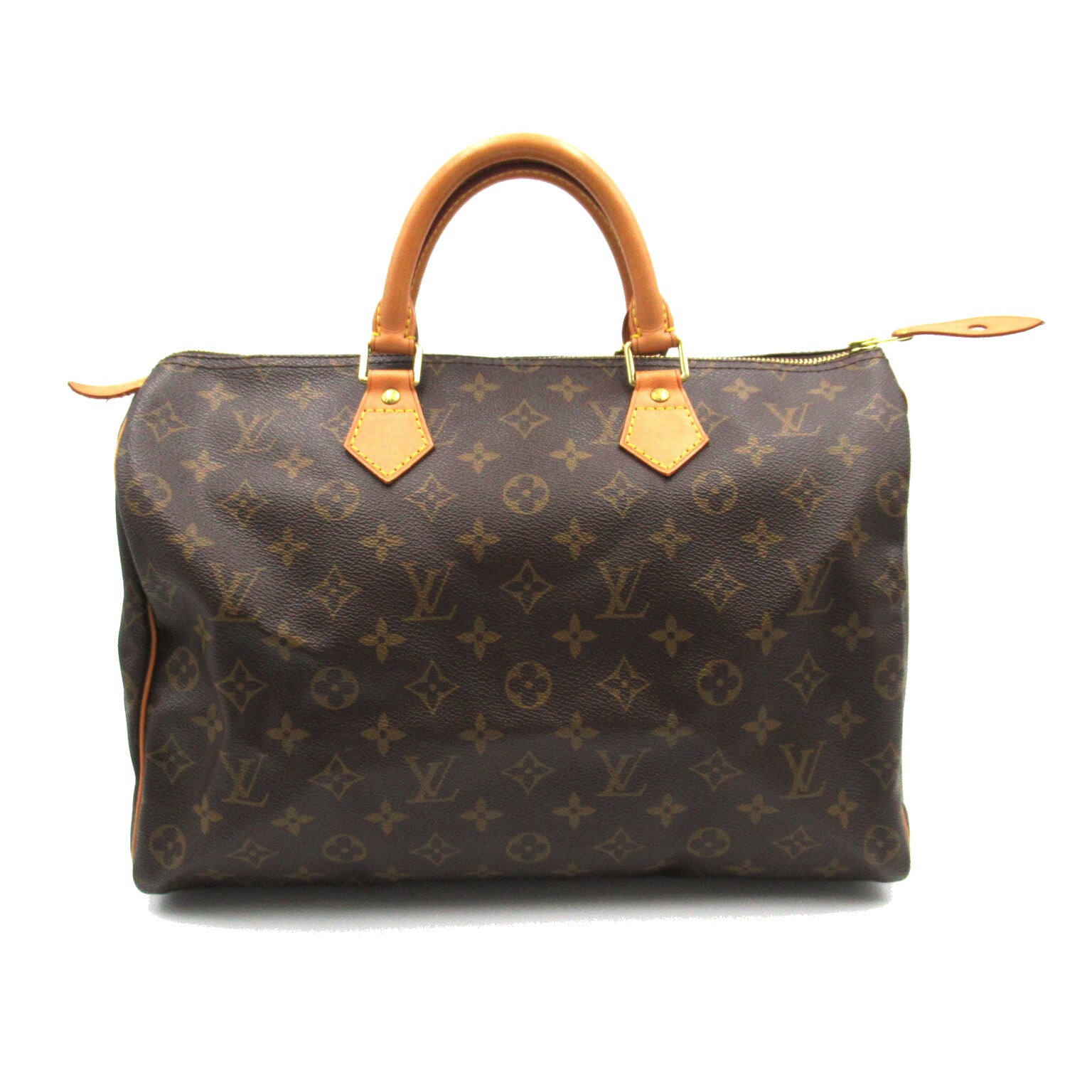 LOUIS VUITTON 【激減優惠】Monogram Speedy 35手挽袋啡色